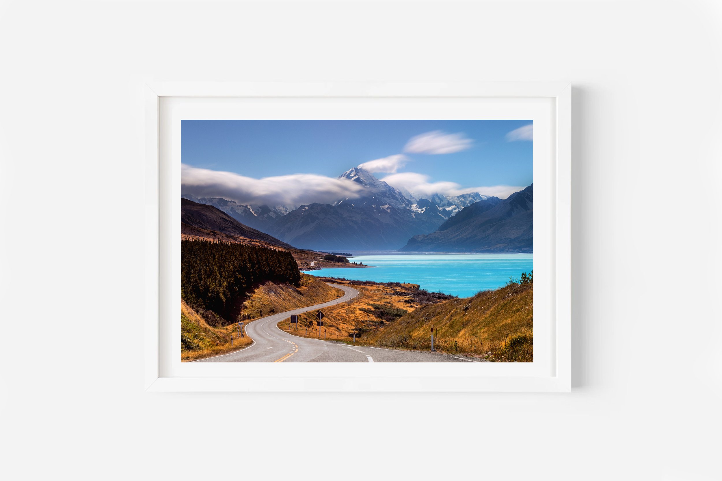 Road to Mount Cook NZ Print