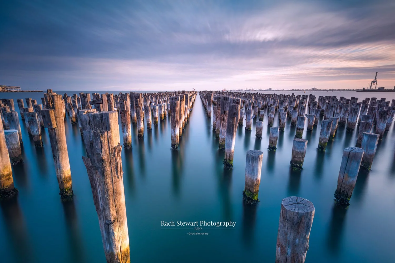 Princes Pier Sunset Melbourne