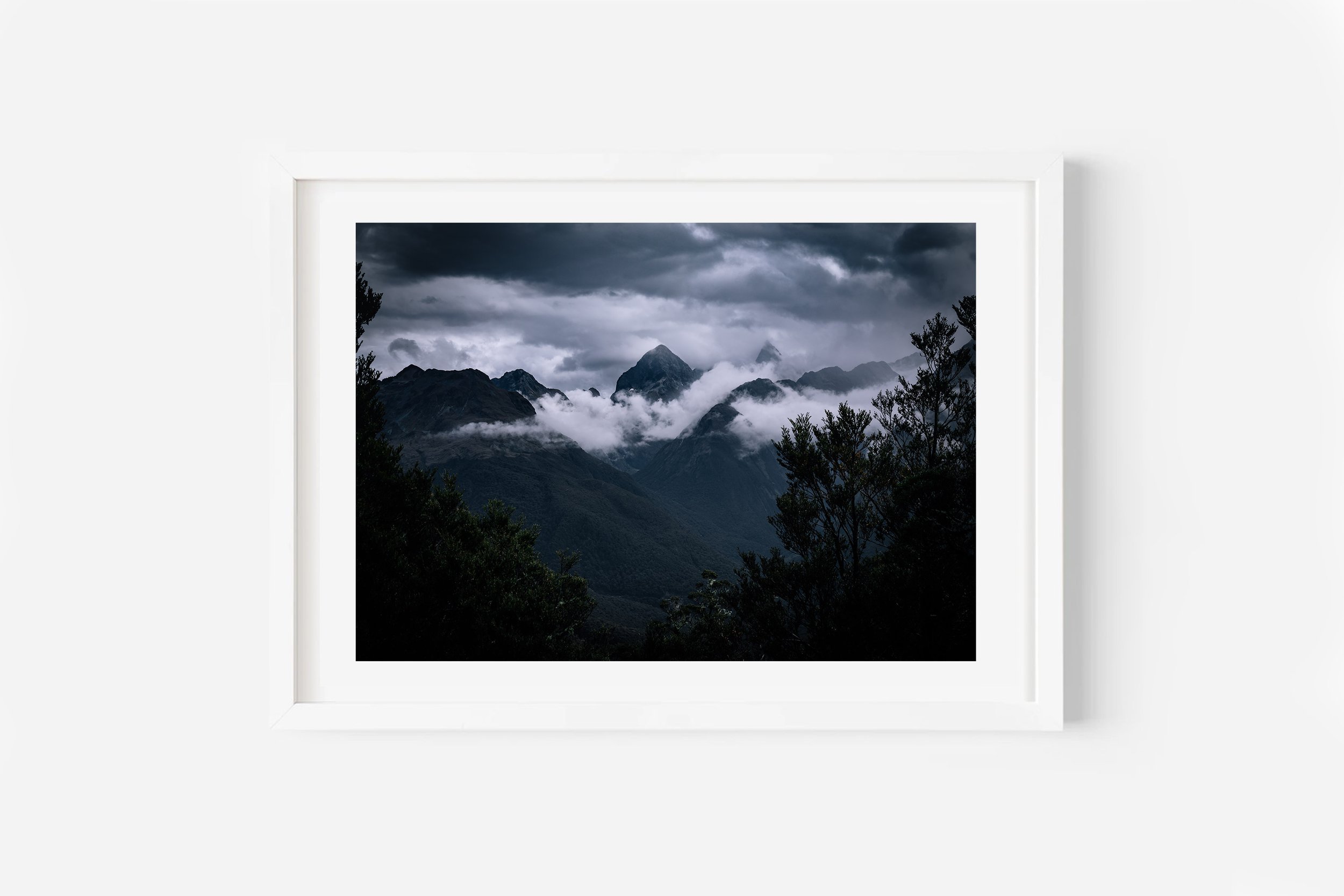 Routeburn Track Milford Sound Fiordland NZ Print