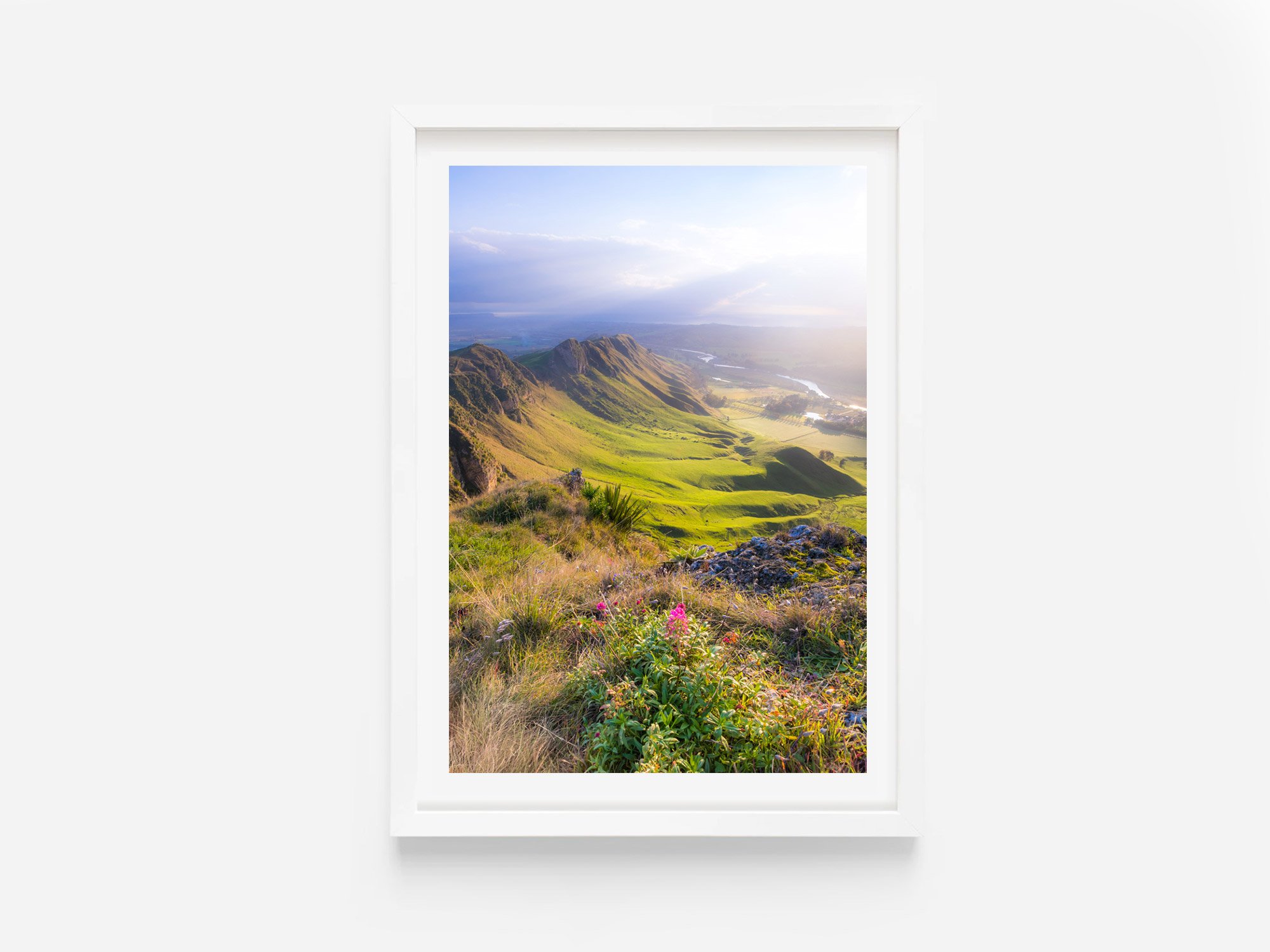 Te Mata Peak Sunrise Hawkes Bay NZ Print