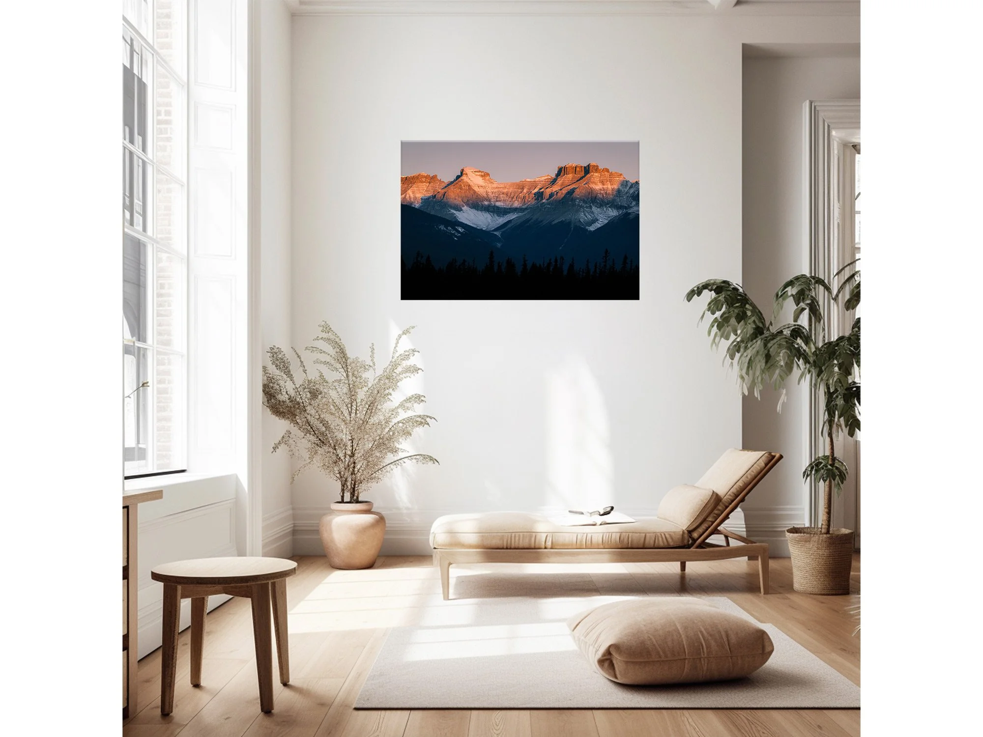 canadian rockies sunset icefield parkway print