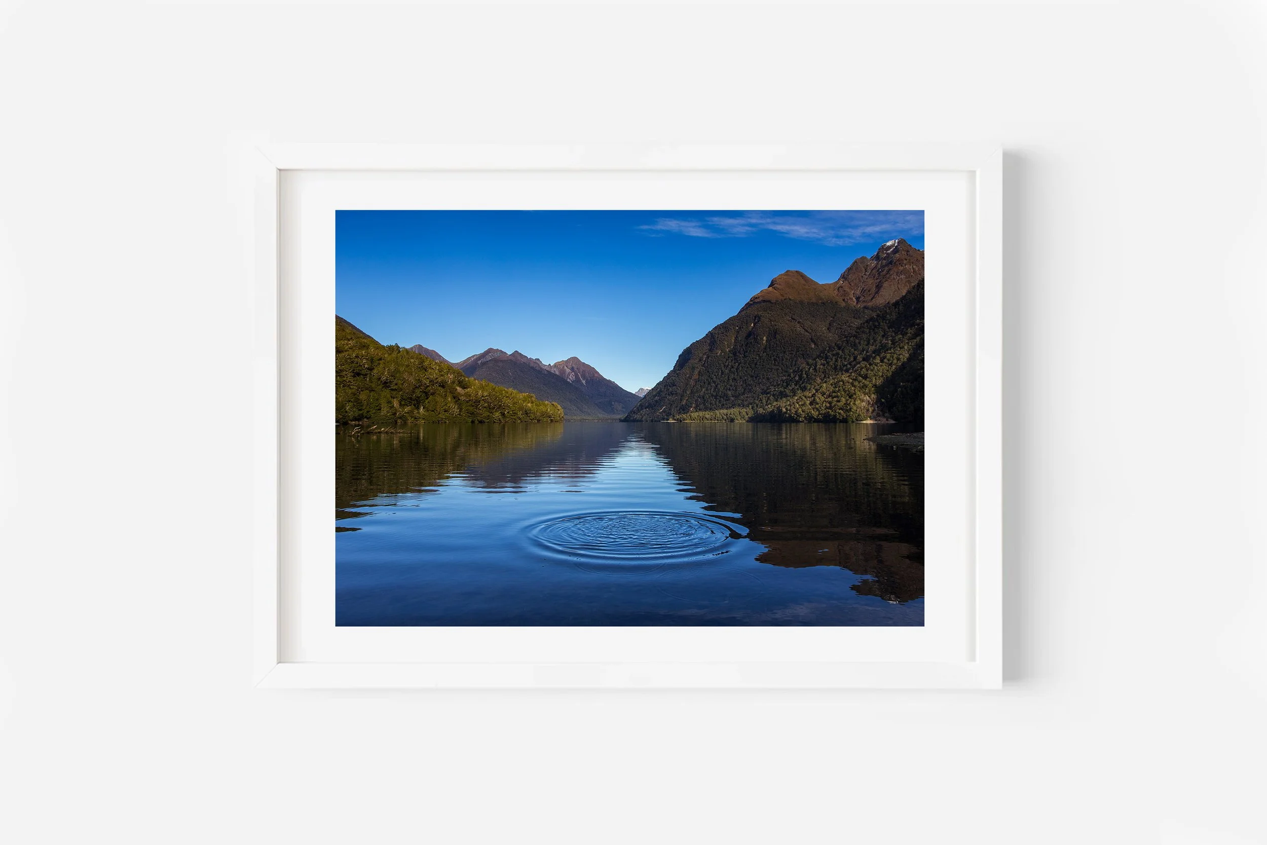 Lake Gunn Fiordland NZ Print
