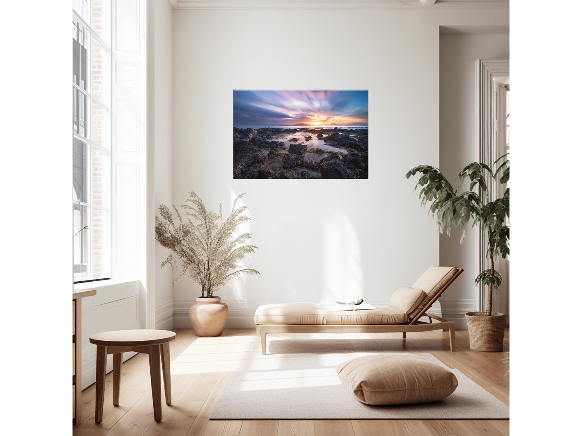 Takapuna Beach sunrise Auckland NZ Print