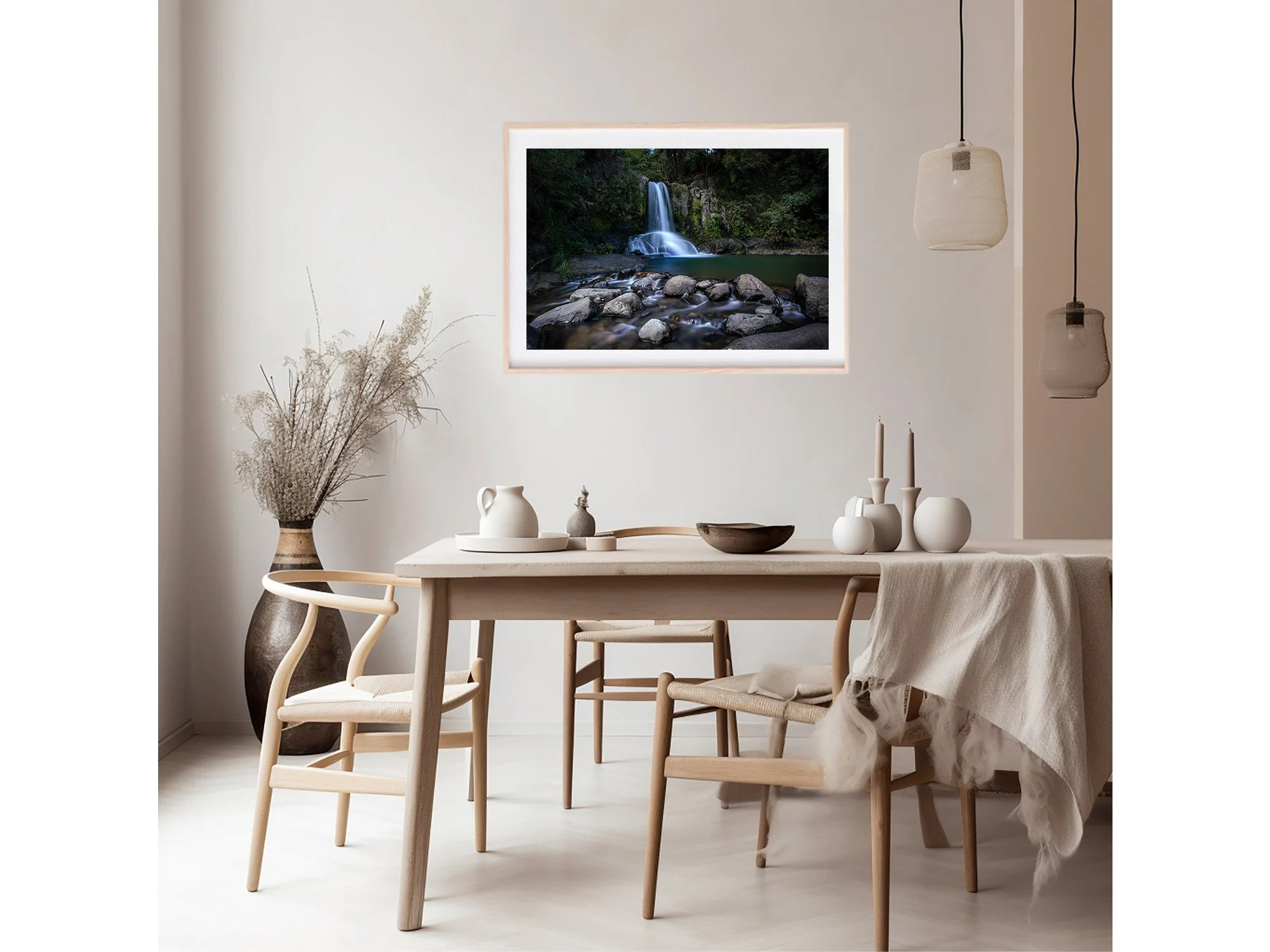 Waiau Falls Coromandel NZ Print
