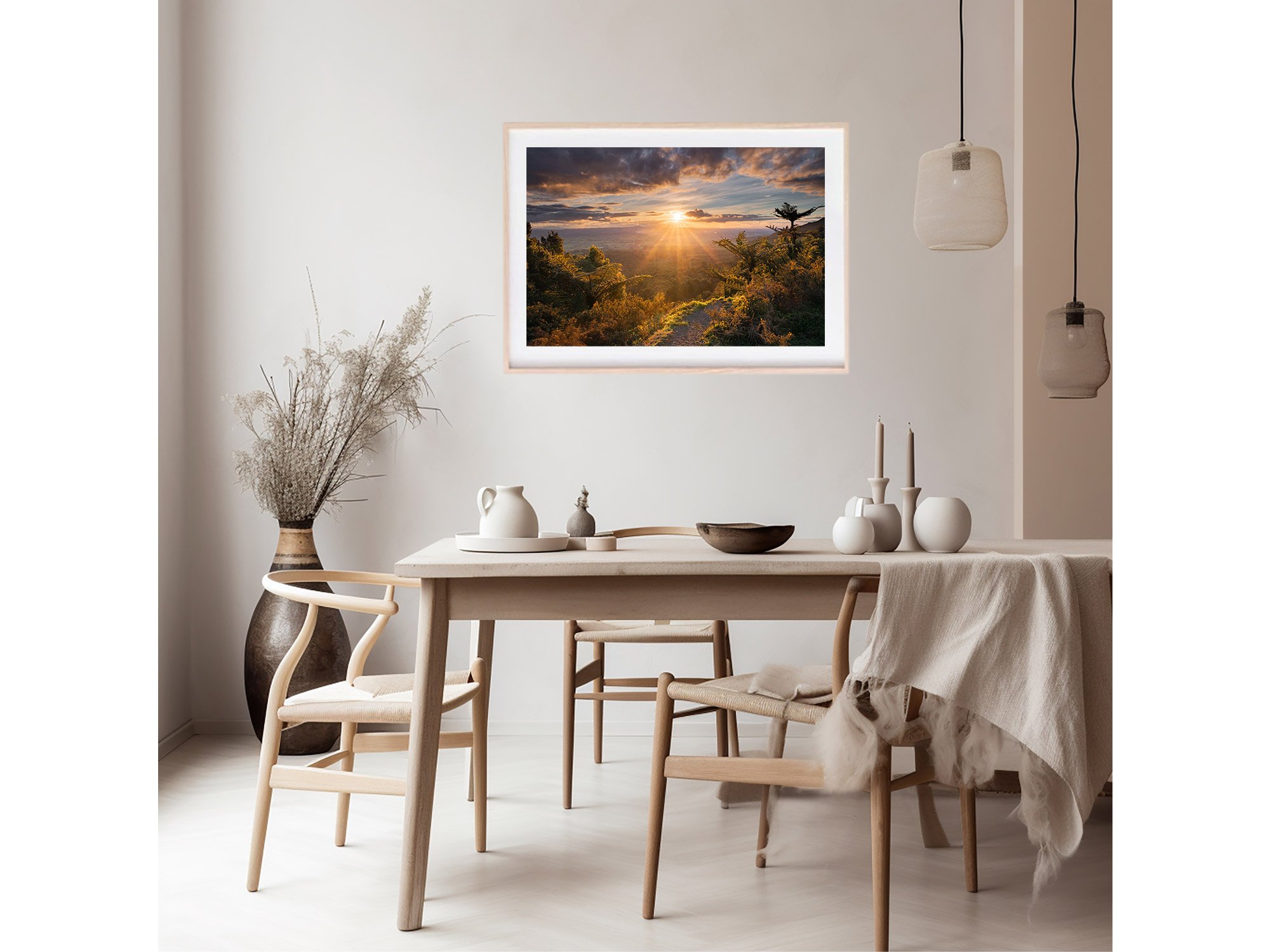 Kaimai Lookout Tauranga Bay of Plenty NZ Print