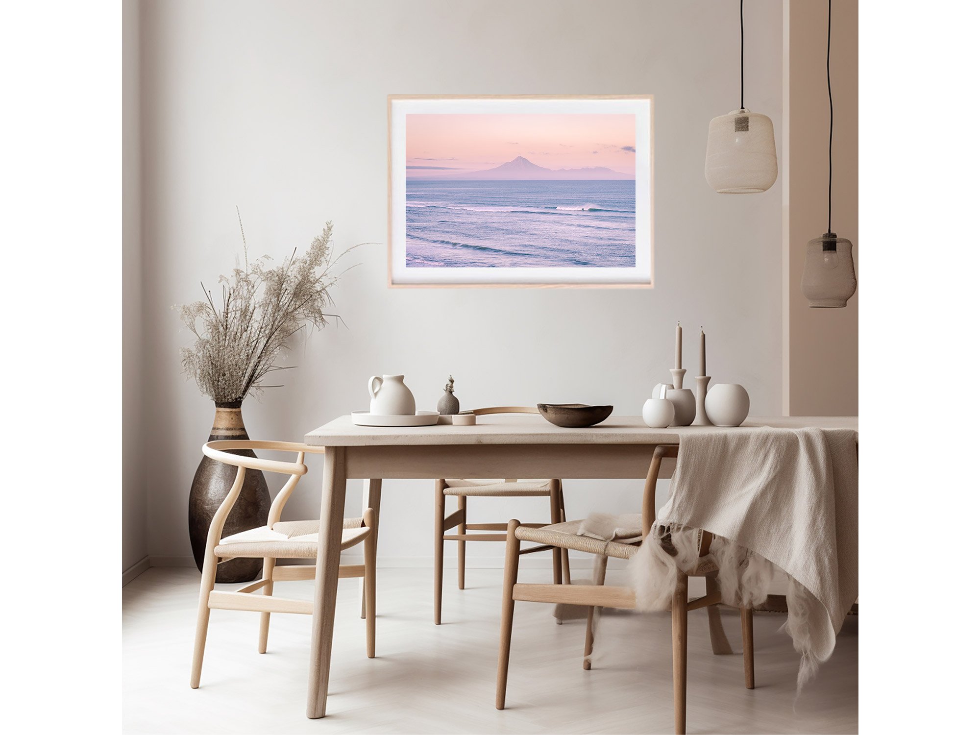 Mokau Beach Taranaki Sunrise NZ Print
