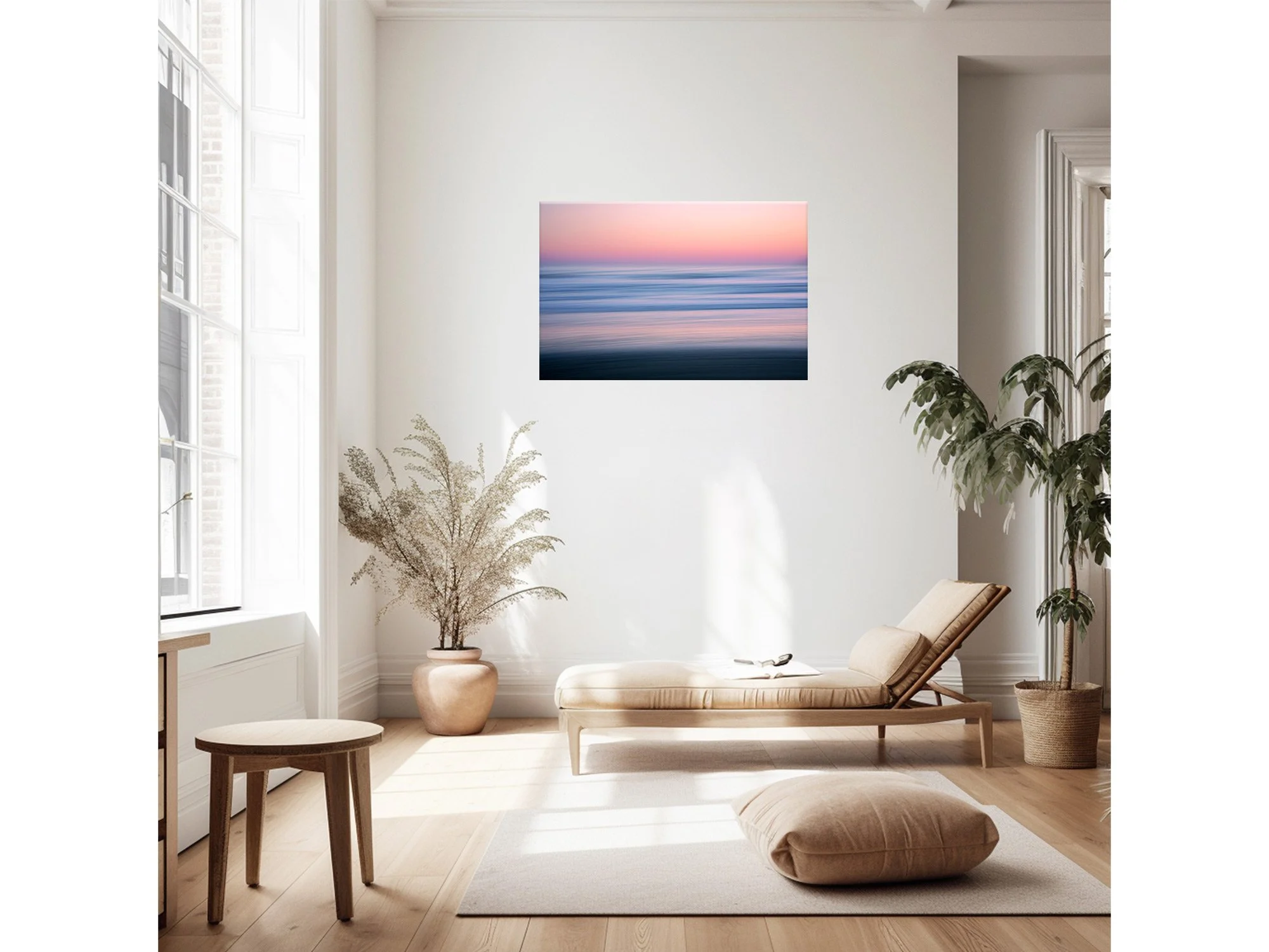 sunrise wave beach photo print new zealand