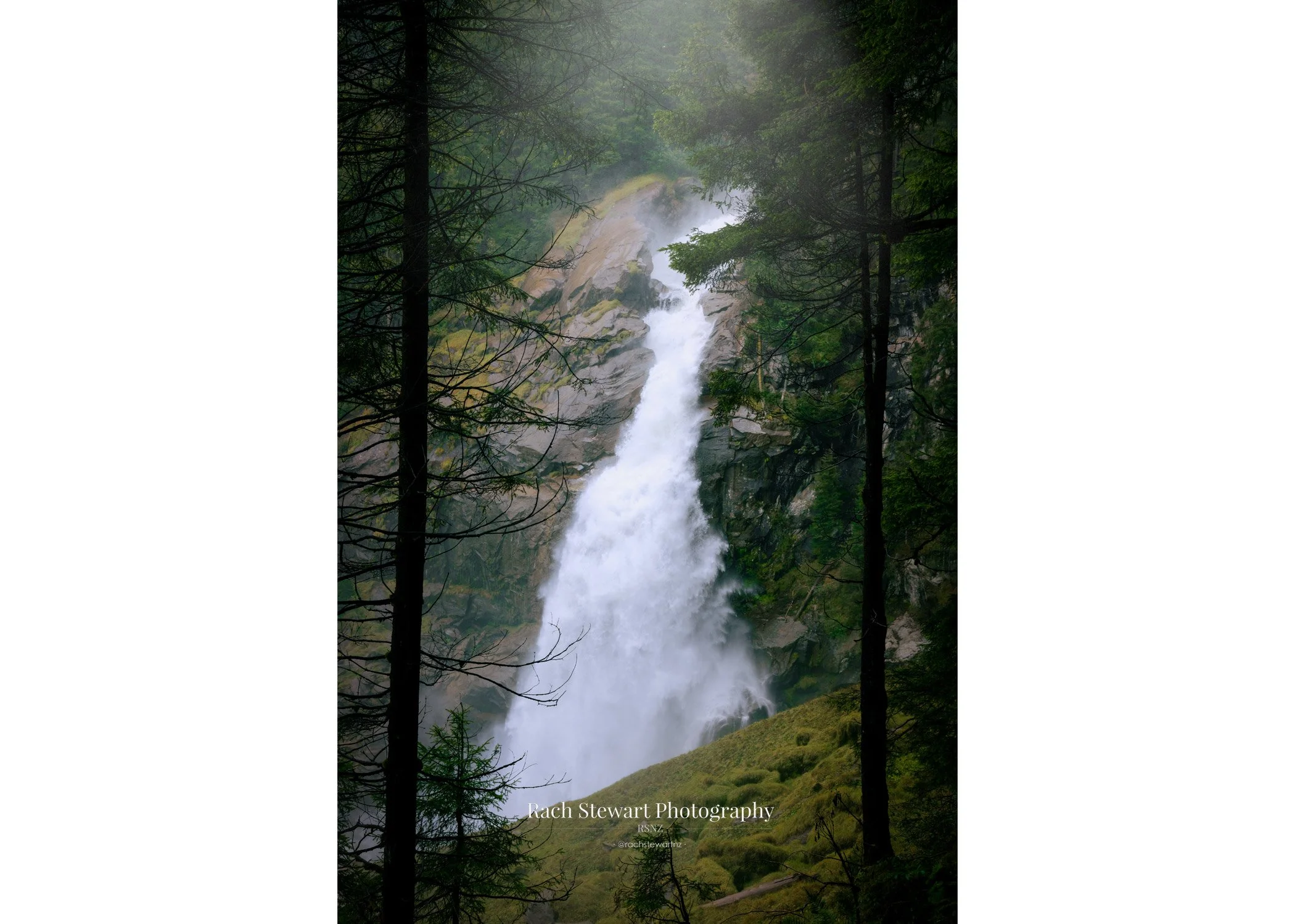 Krimml Waterfalls Austria Europe Print