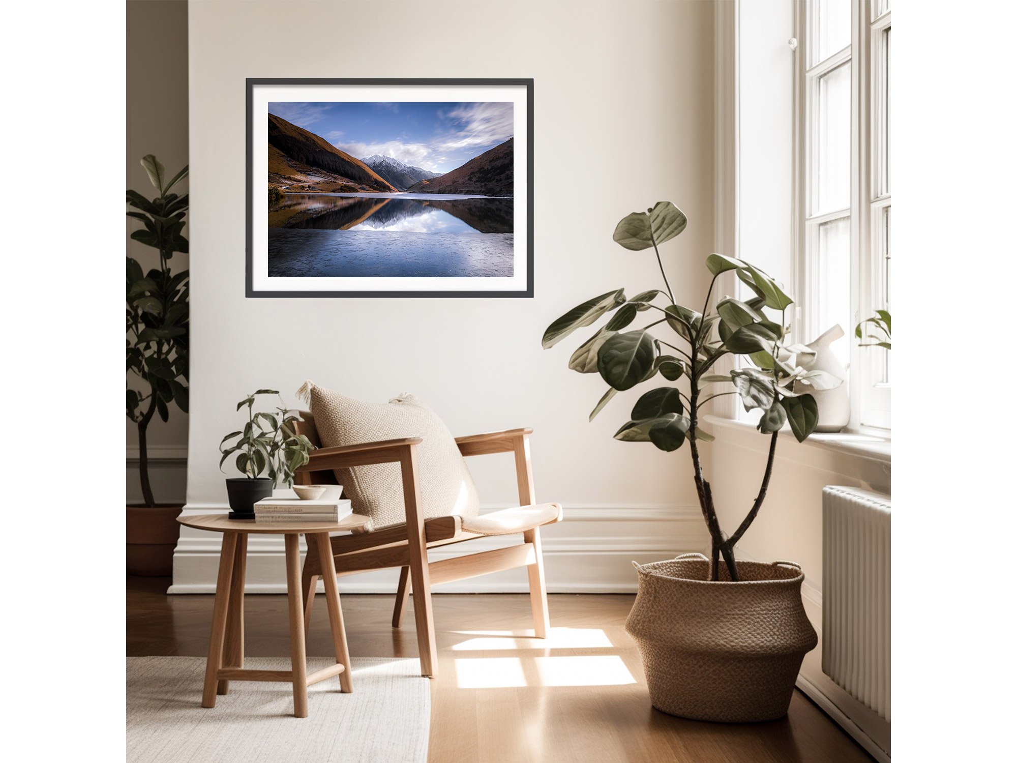 Lake Kirkpatrick Moke Lake Queenstown NZ Print