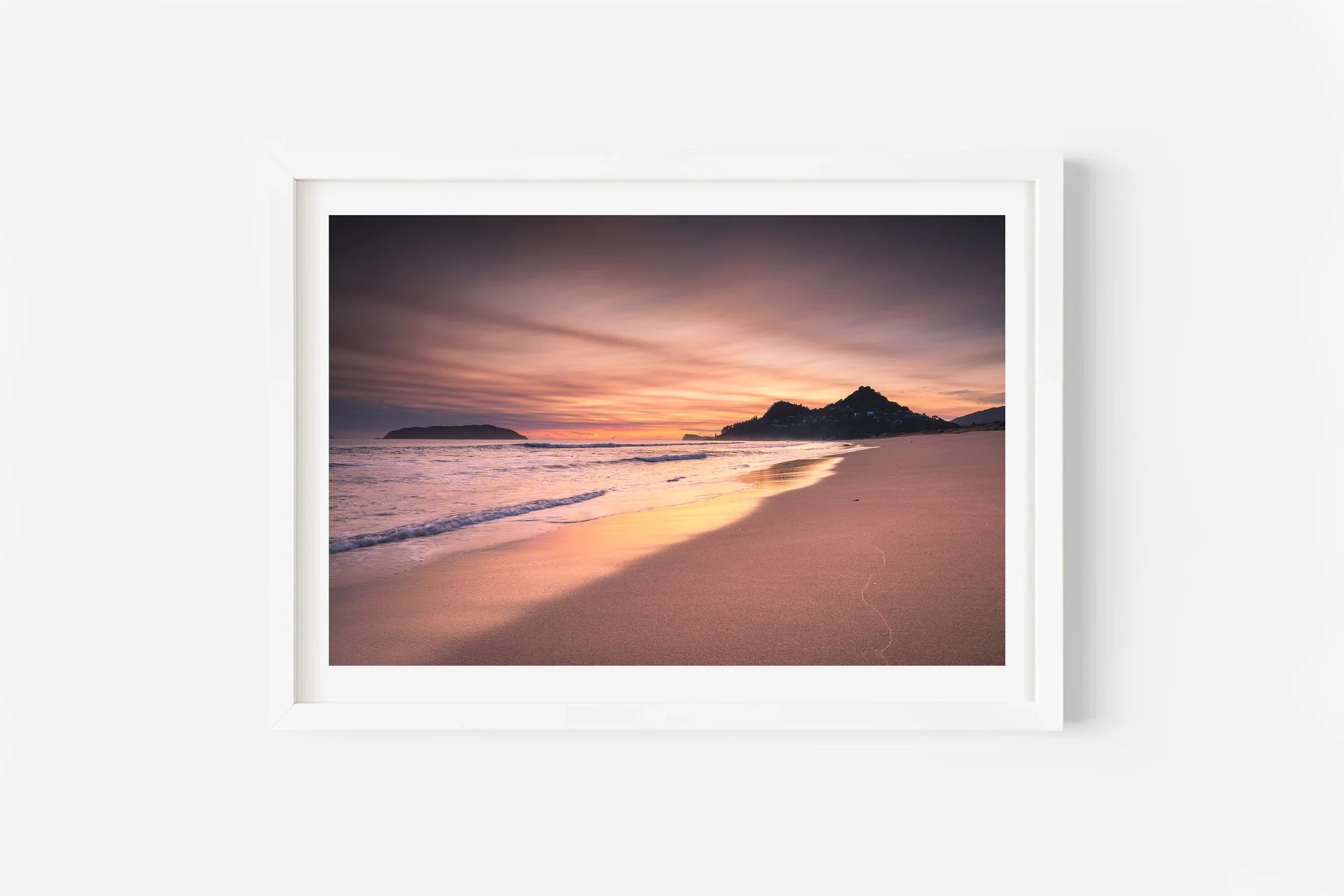 Tairua Beach Coromandel sunrise NZ Print