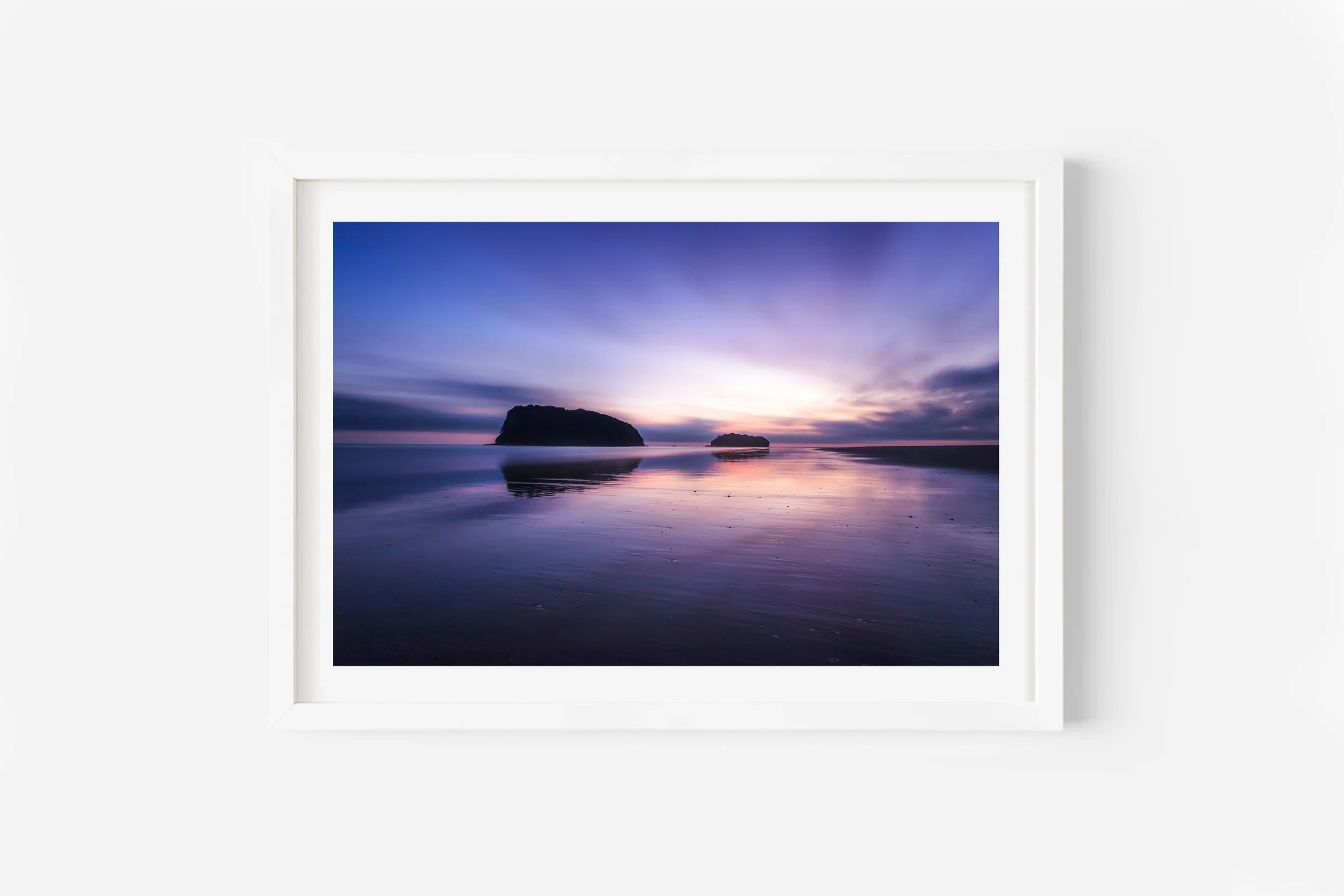Whangamata Beach Coromandel Sunrise NZ Print