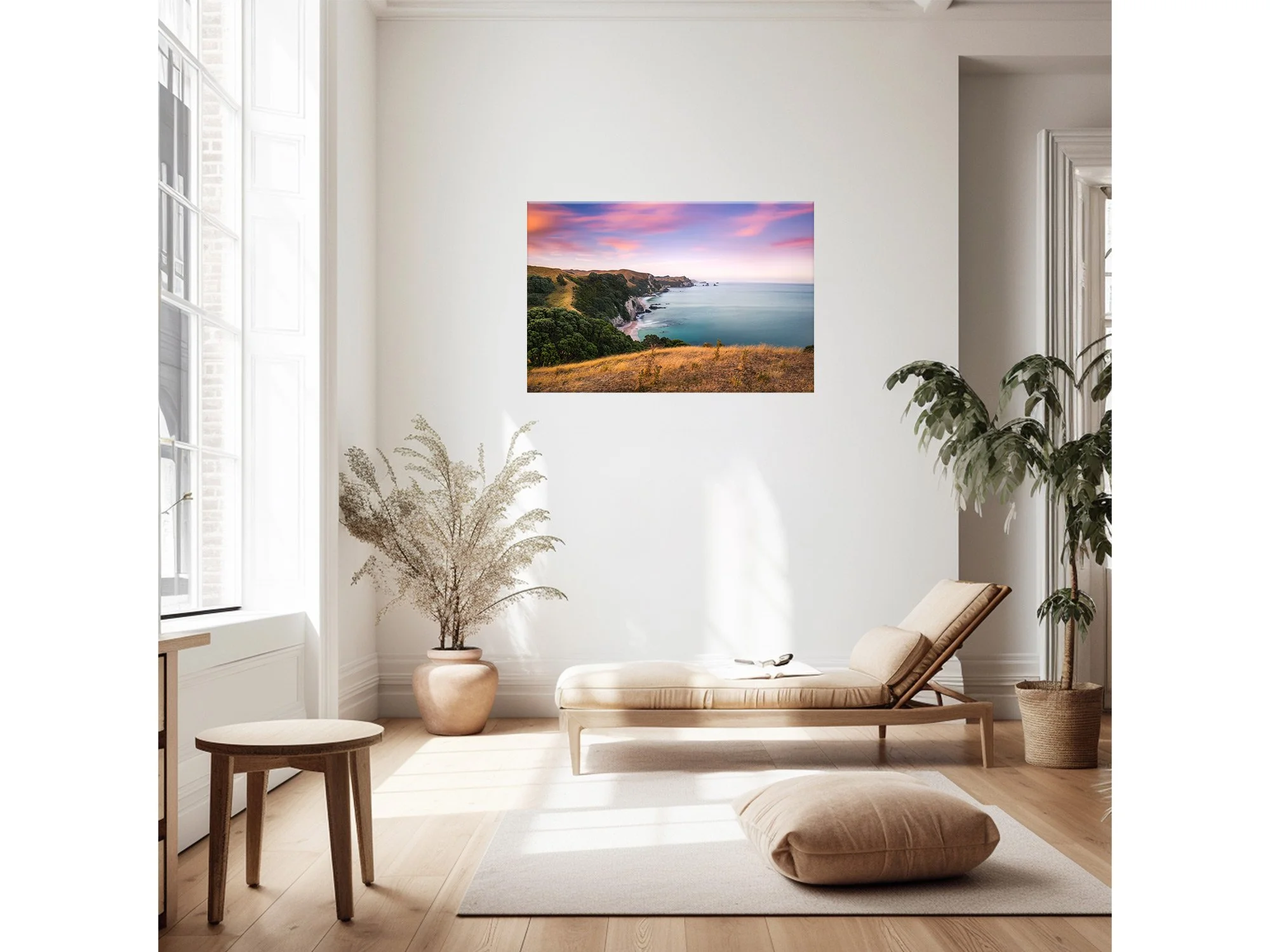 Coromandel Coastline Whiritoa Sunset NZ Print