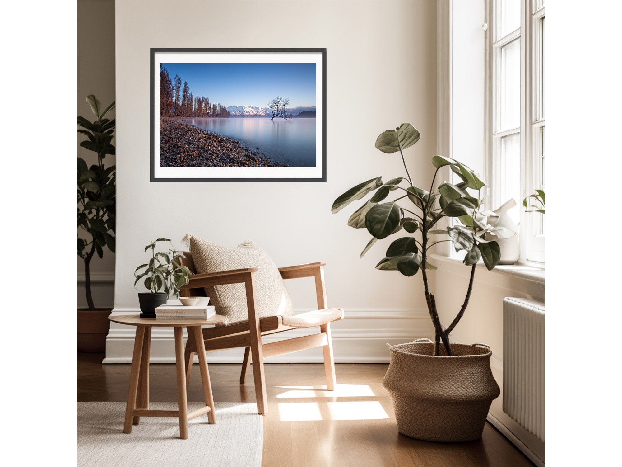 Wanaka Tree Winter Sunrise NZ Print