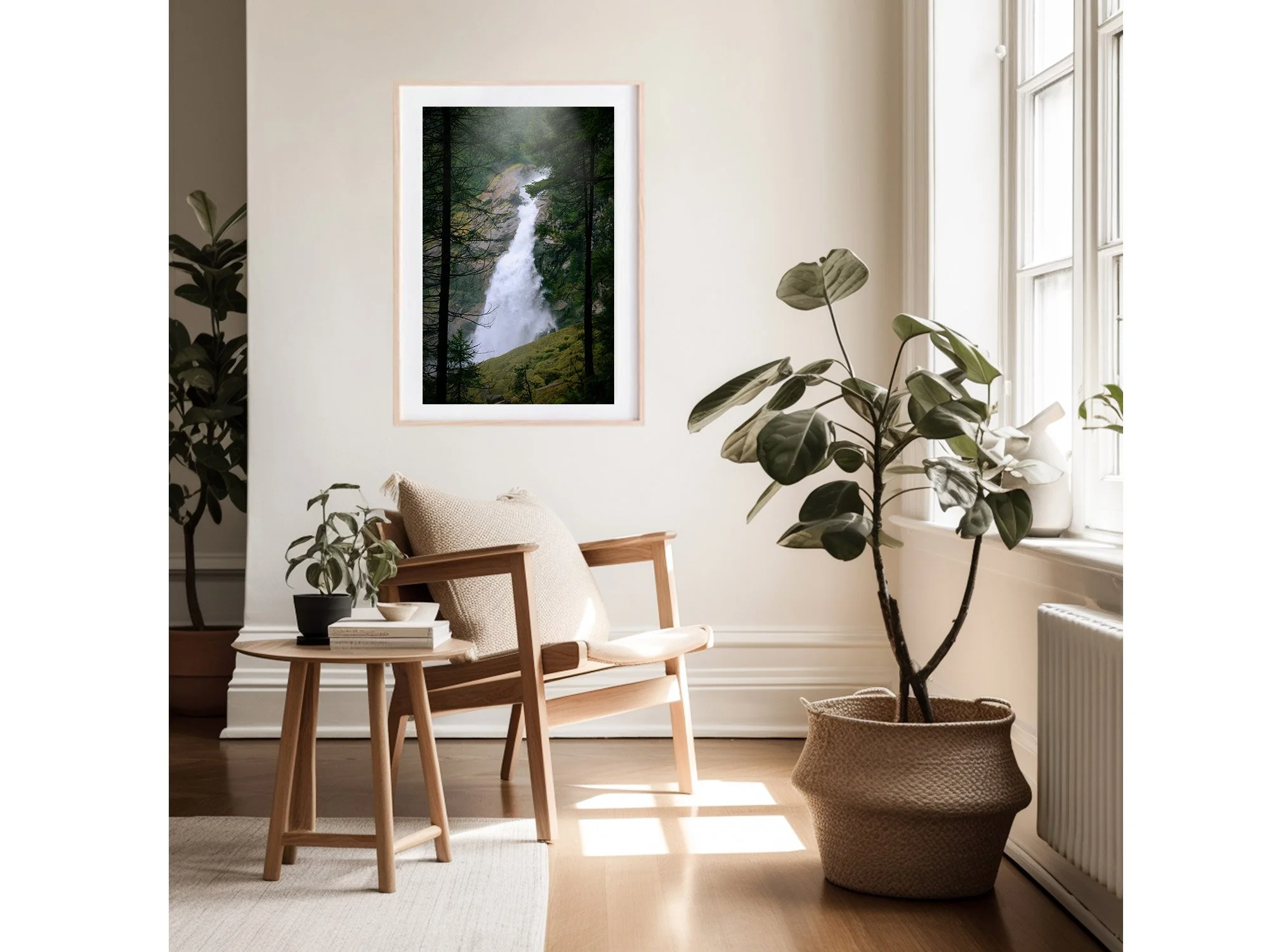 Krimml Waterfalls Austria Europe Print