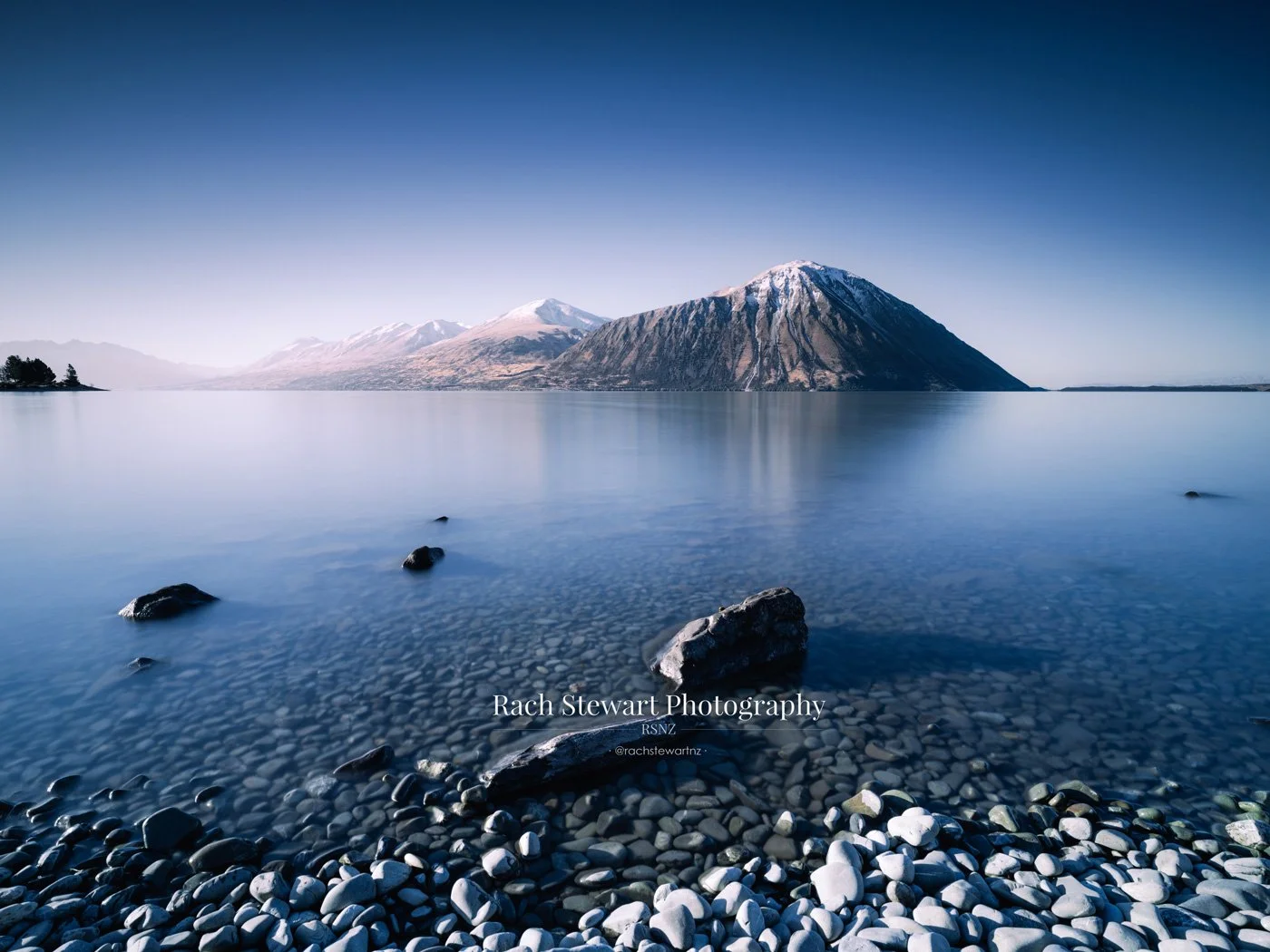 lake ohau mackenzie new zealand print