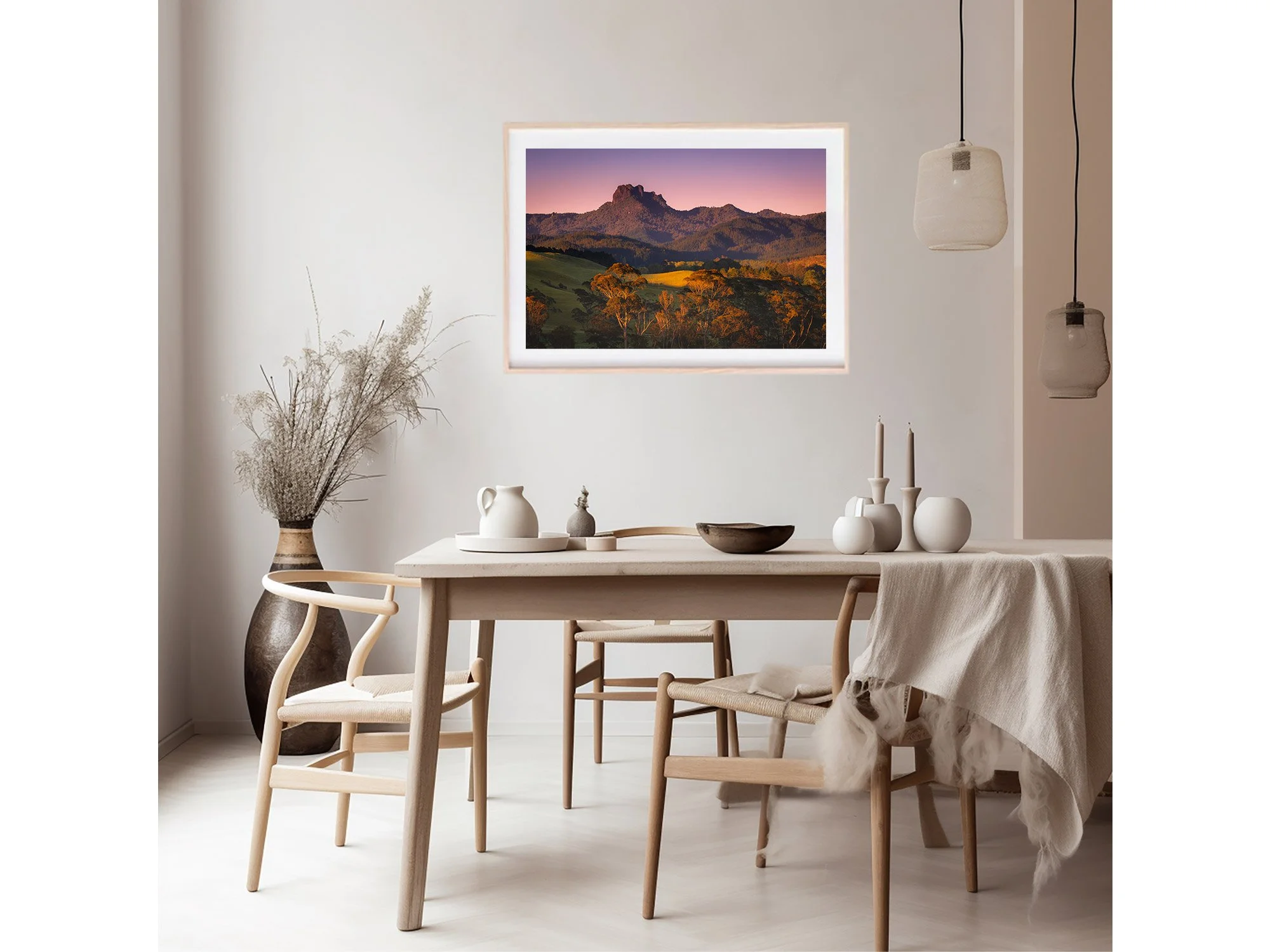 Castle Rock Coromandel Sleeping Giant NZ Print