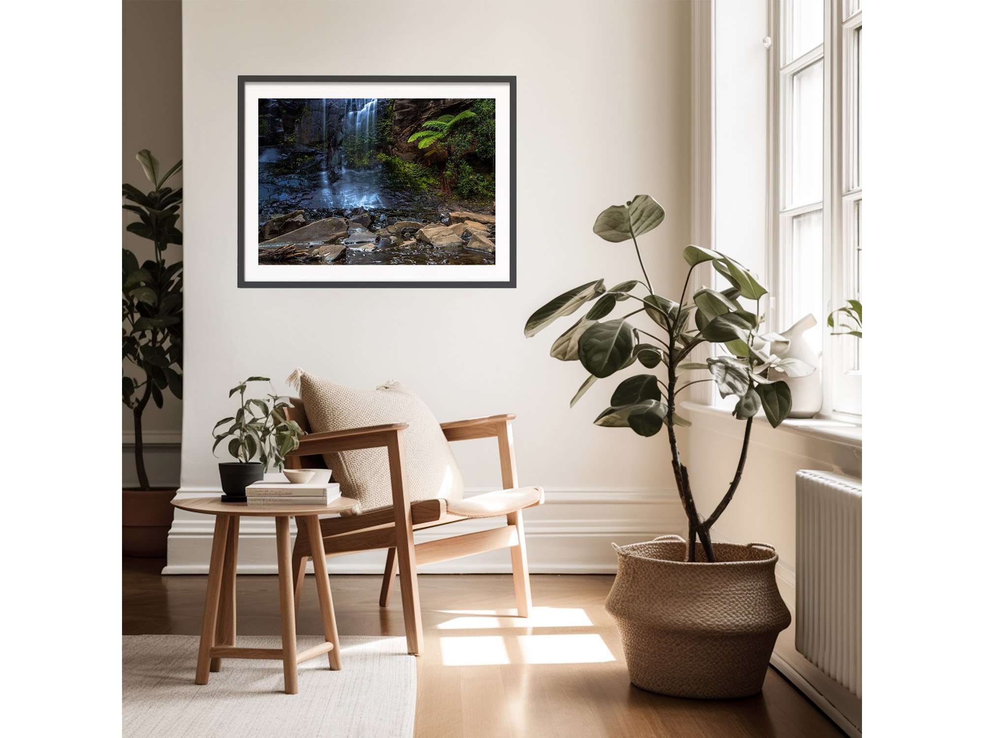 Mokoroa Falls Te Henga Auckland NZ Print