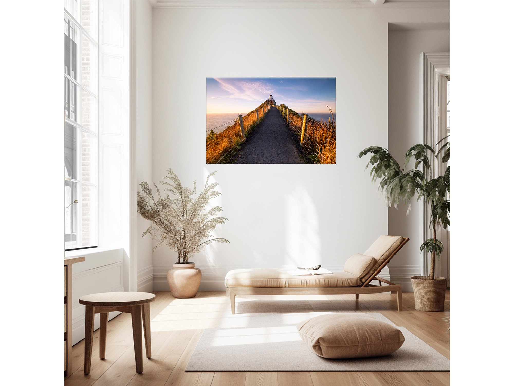 Nugget Point Lighthouse The Catlins NZ Print