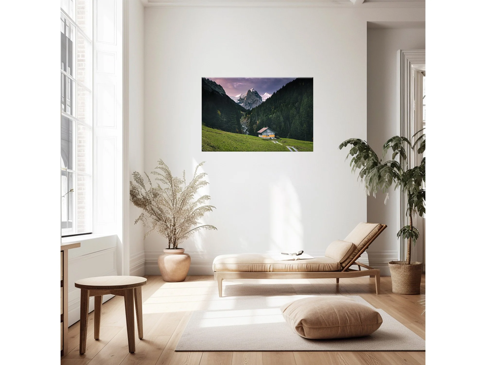 rosenlaui valley glacier bernese alps switzerland print