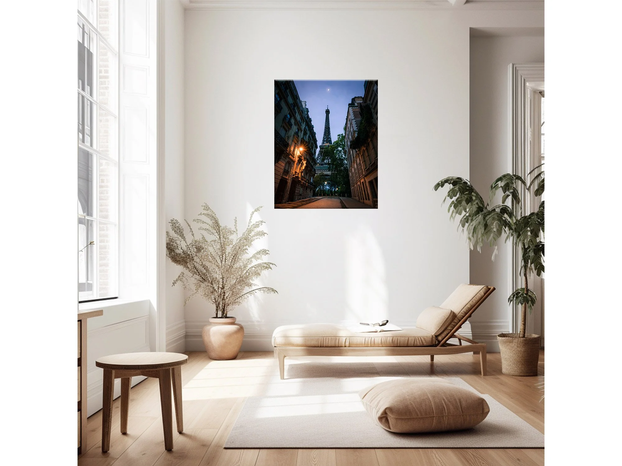 Rue de lUniversite Eiffel Tower Paris France Print