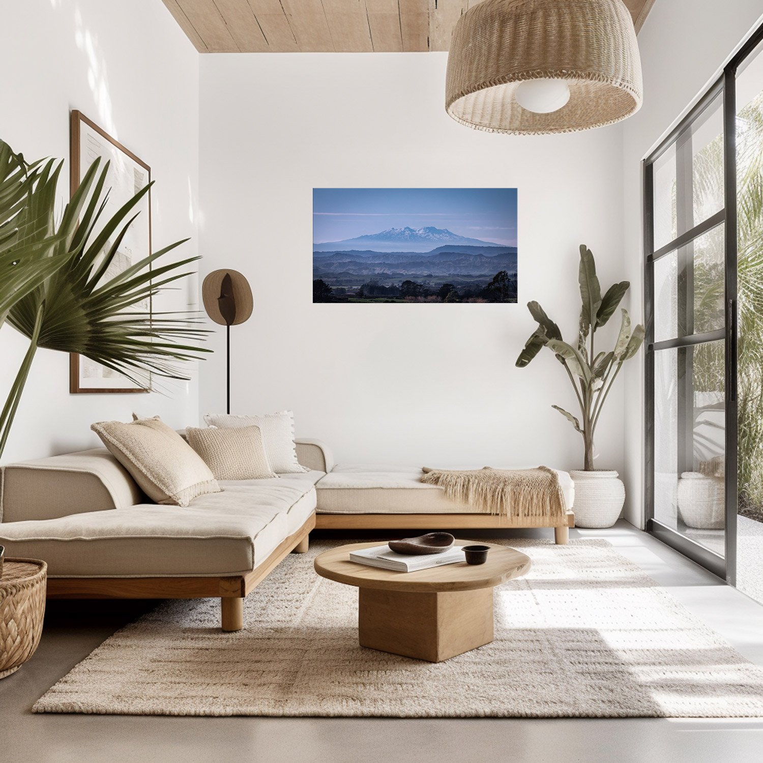 Mount Ruapehu NZ Print