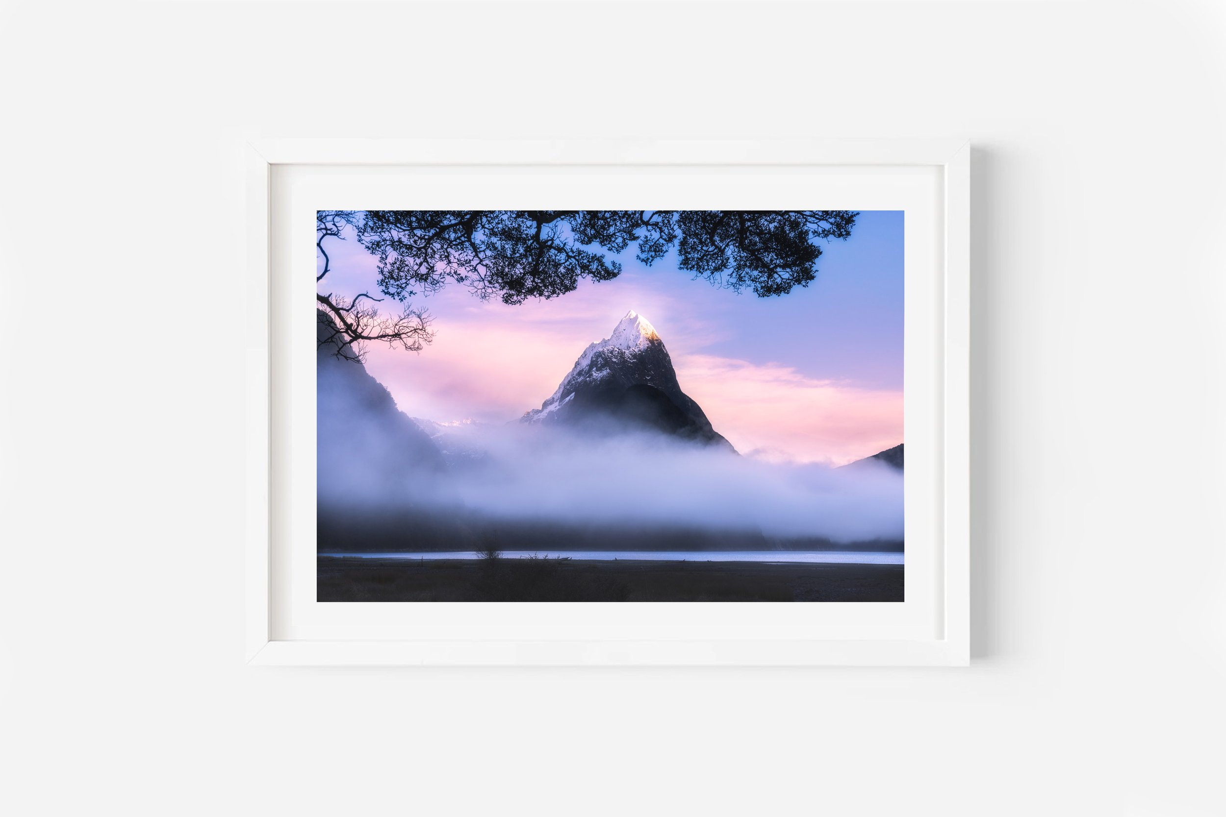 Mitre Peak Milford Sound Fiordland NZ Print