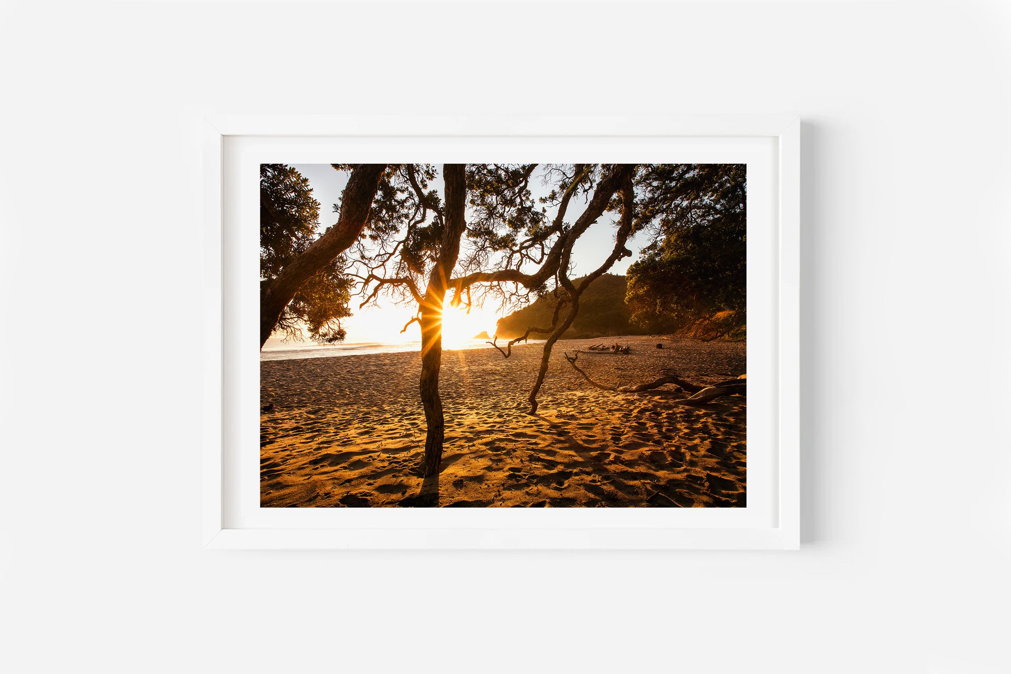 Orokawa Bay Waihi Beach Bay of Plenty sunrise NZ Print