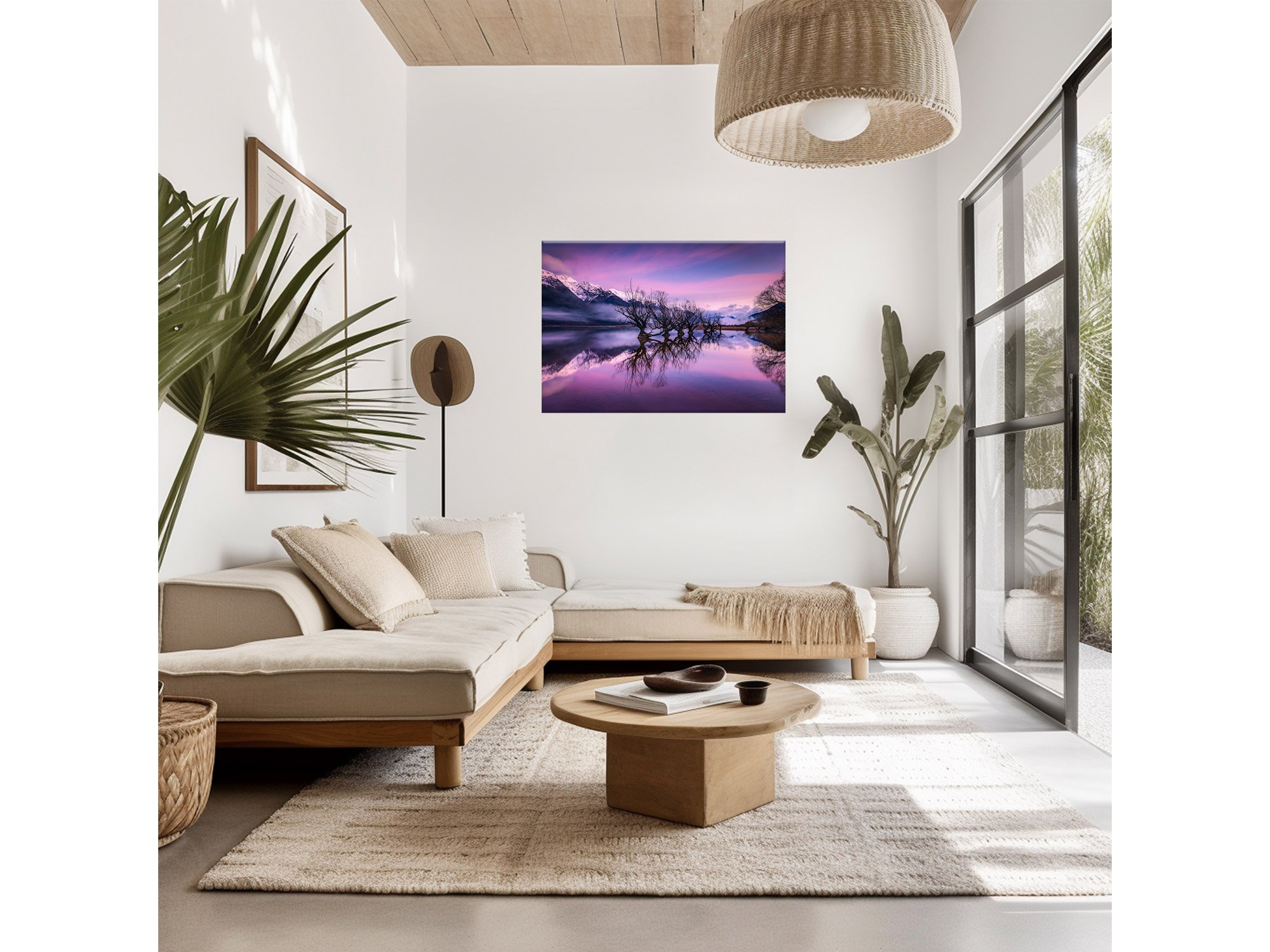 The Sister Trees Glenorchy Queenstown Print NZ