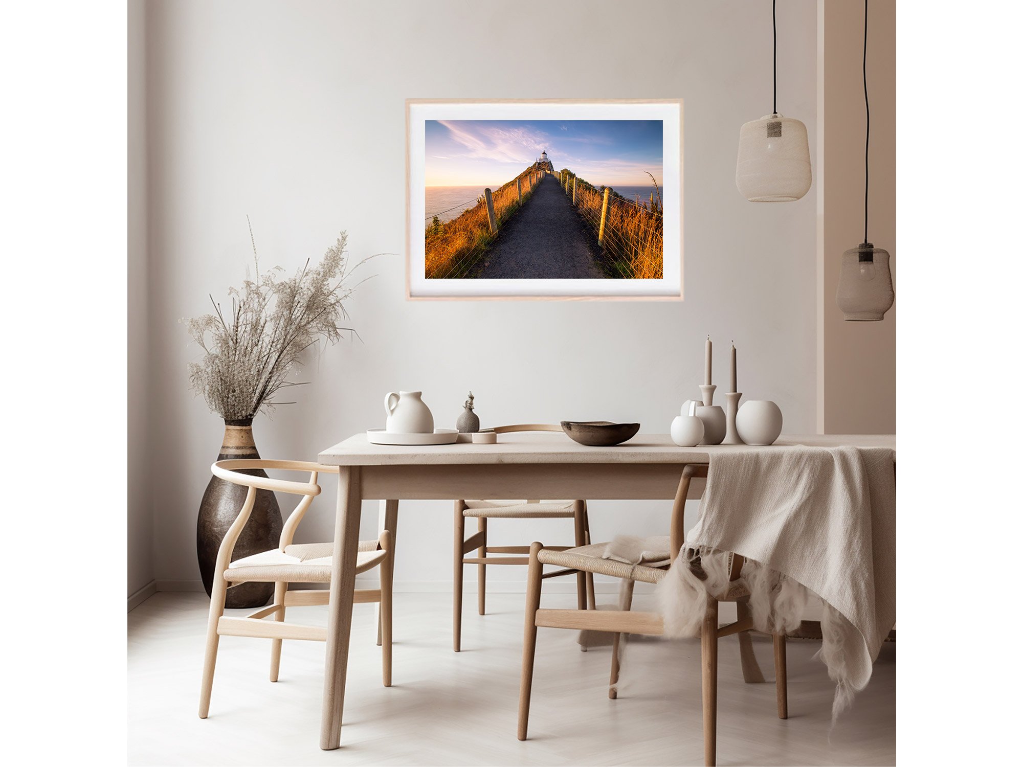 Nugget Point Lighthouse The Catlins NZ Print