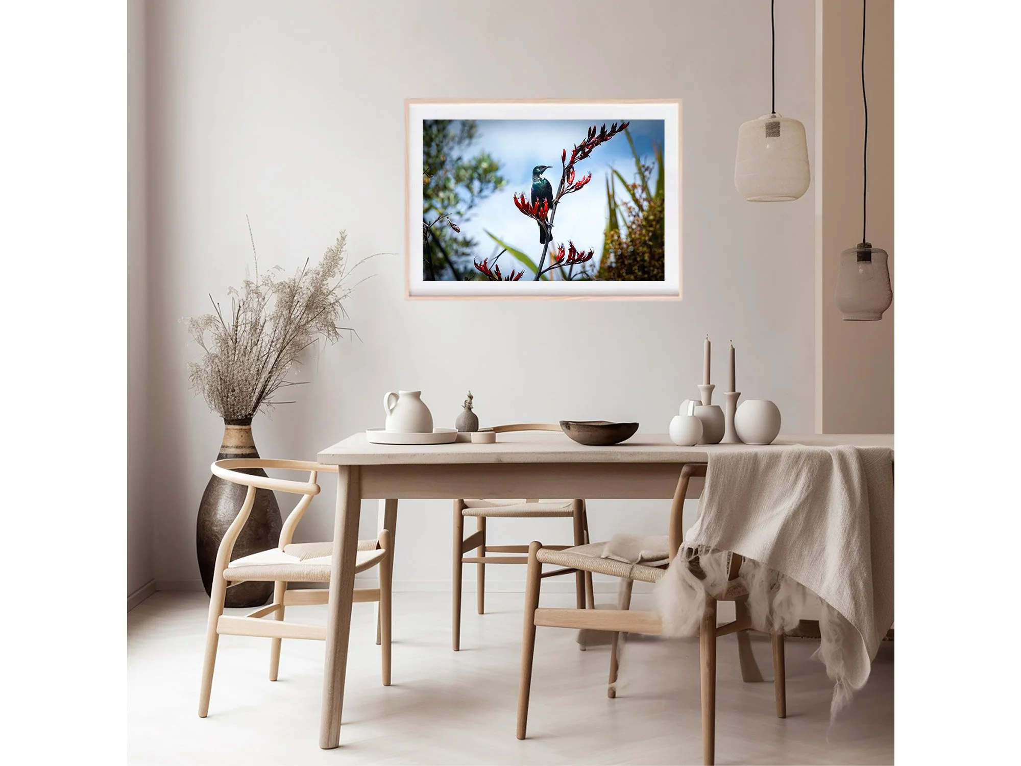 New Zealand Bird Tui NZ Print