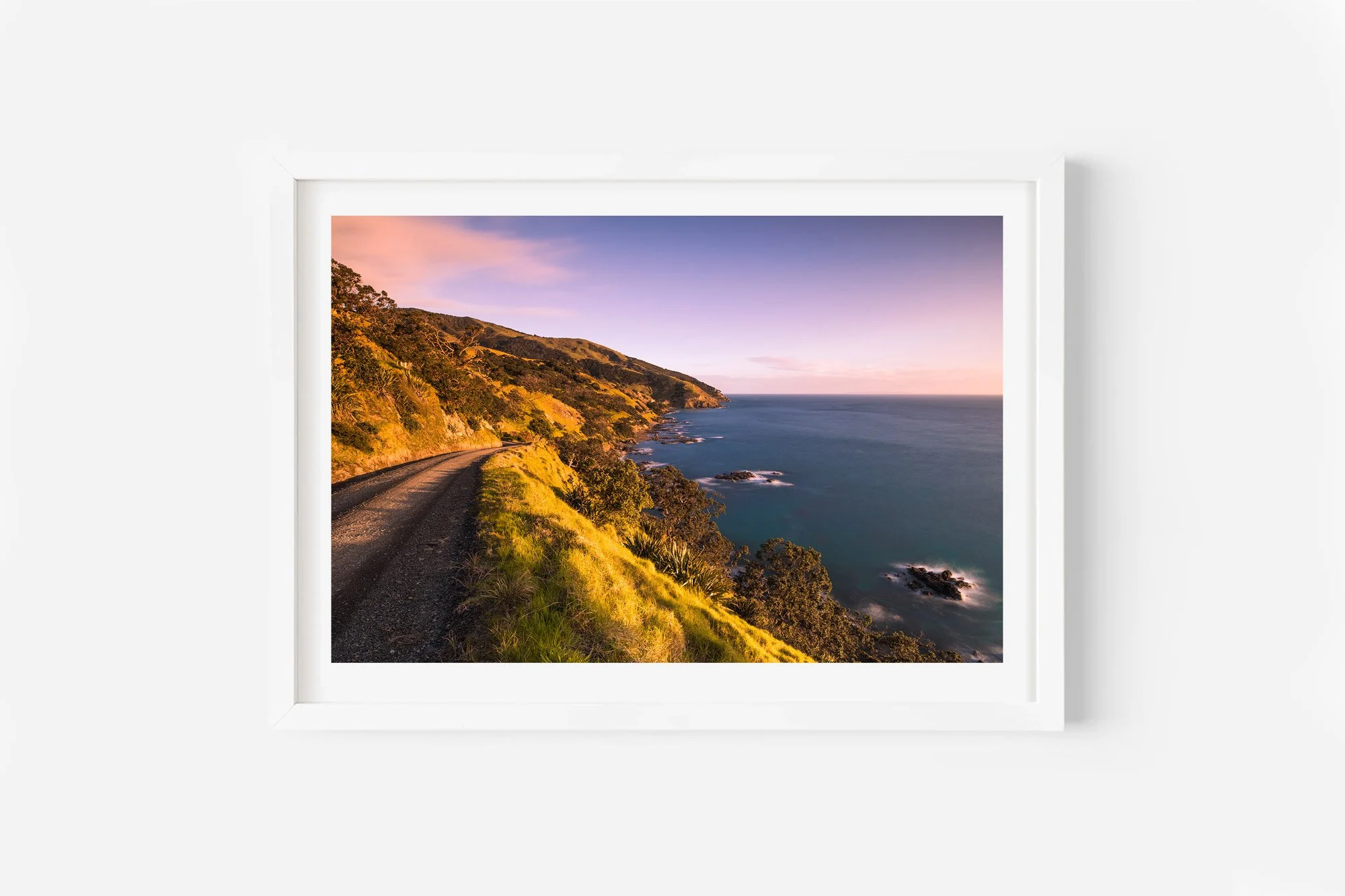 Northern Coromandel Road NZ Print