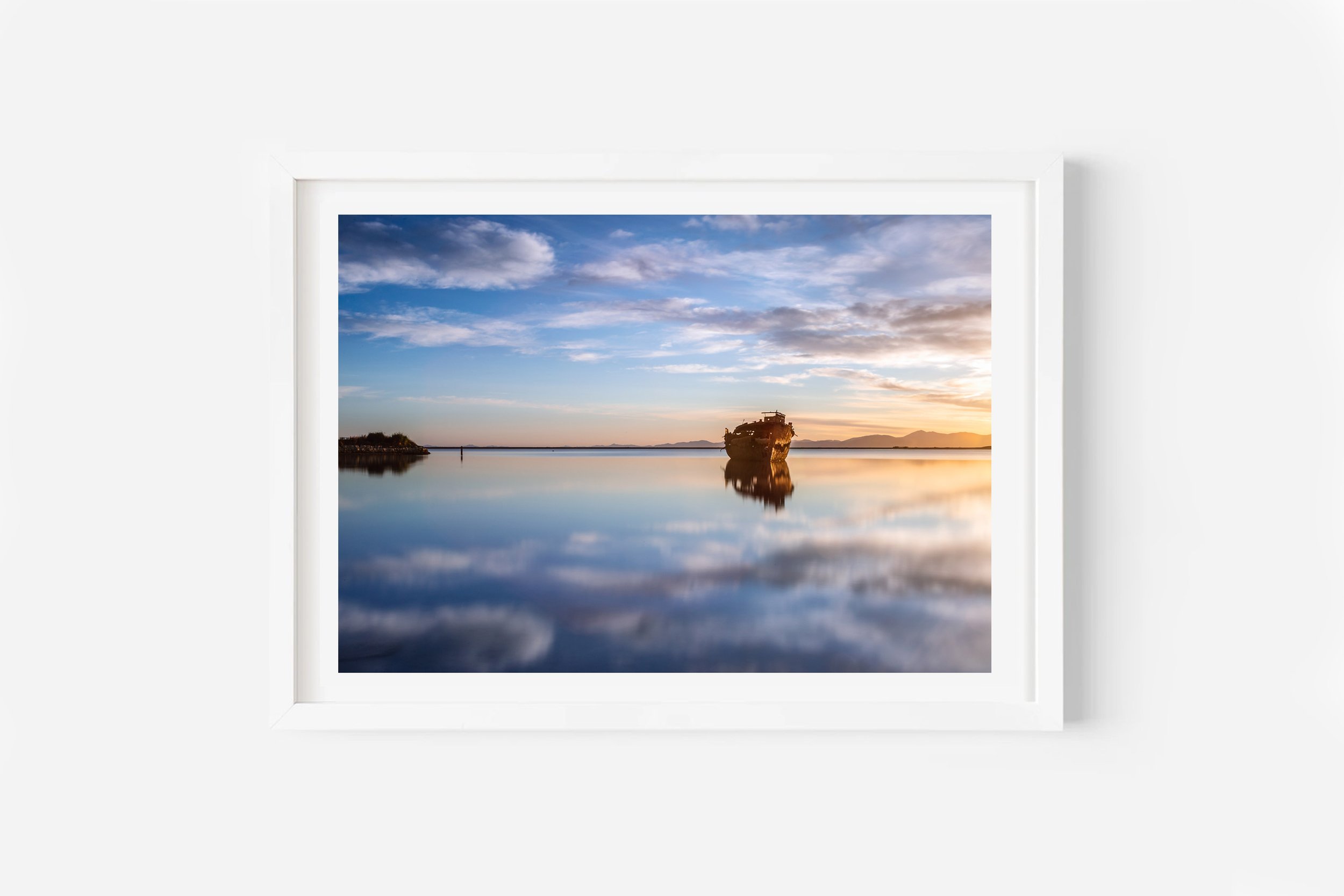 Janie Seddon Shipwreck Motueka NZ Print