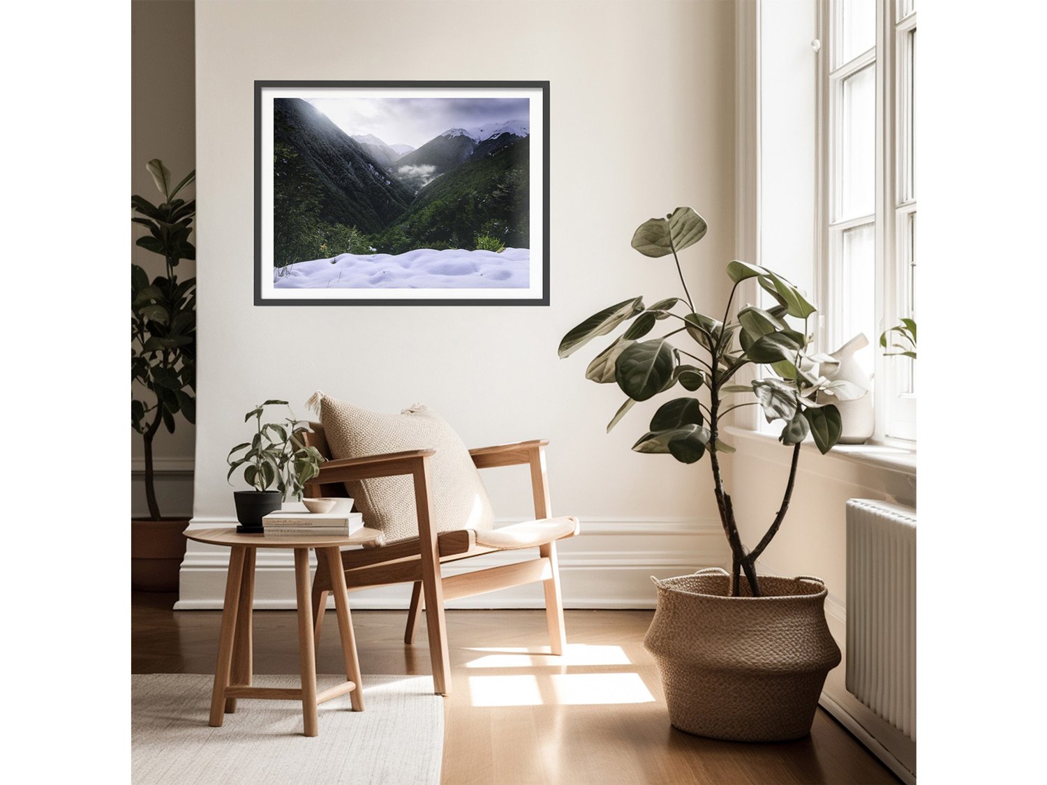 NZ Print of Lewis Pass Canterbury New Zealand