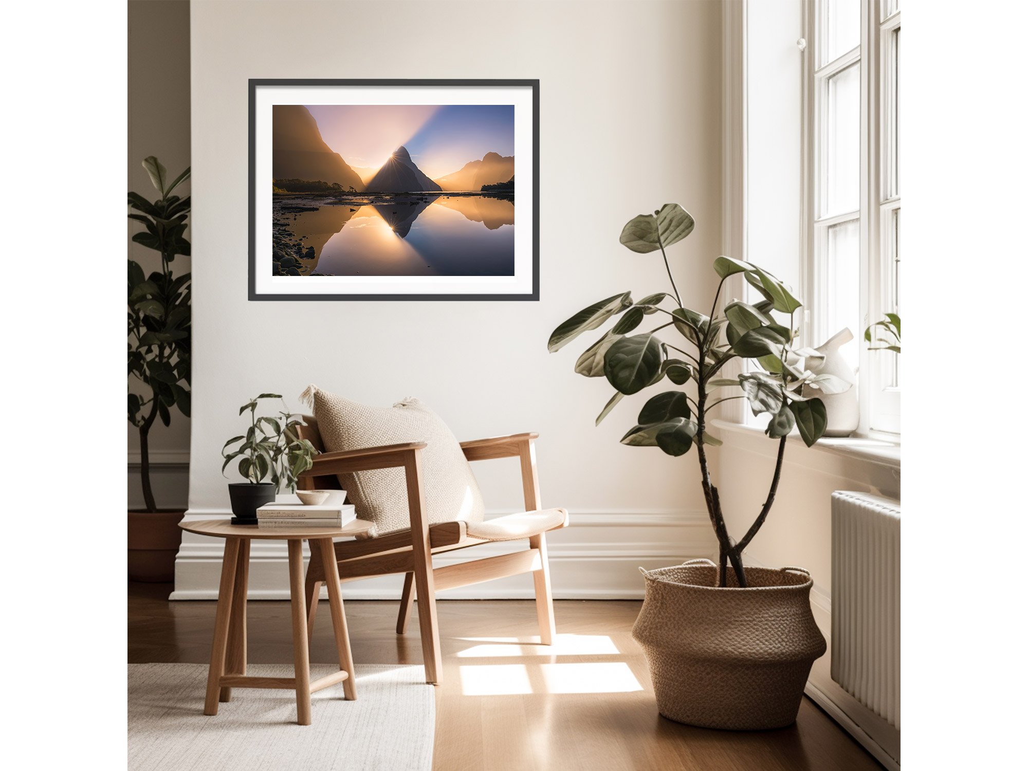 Milford Sound Sunset Fiordland NZ Print