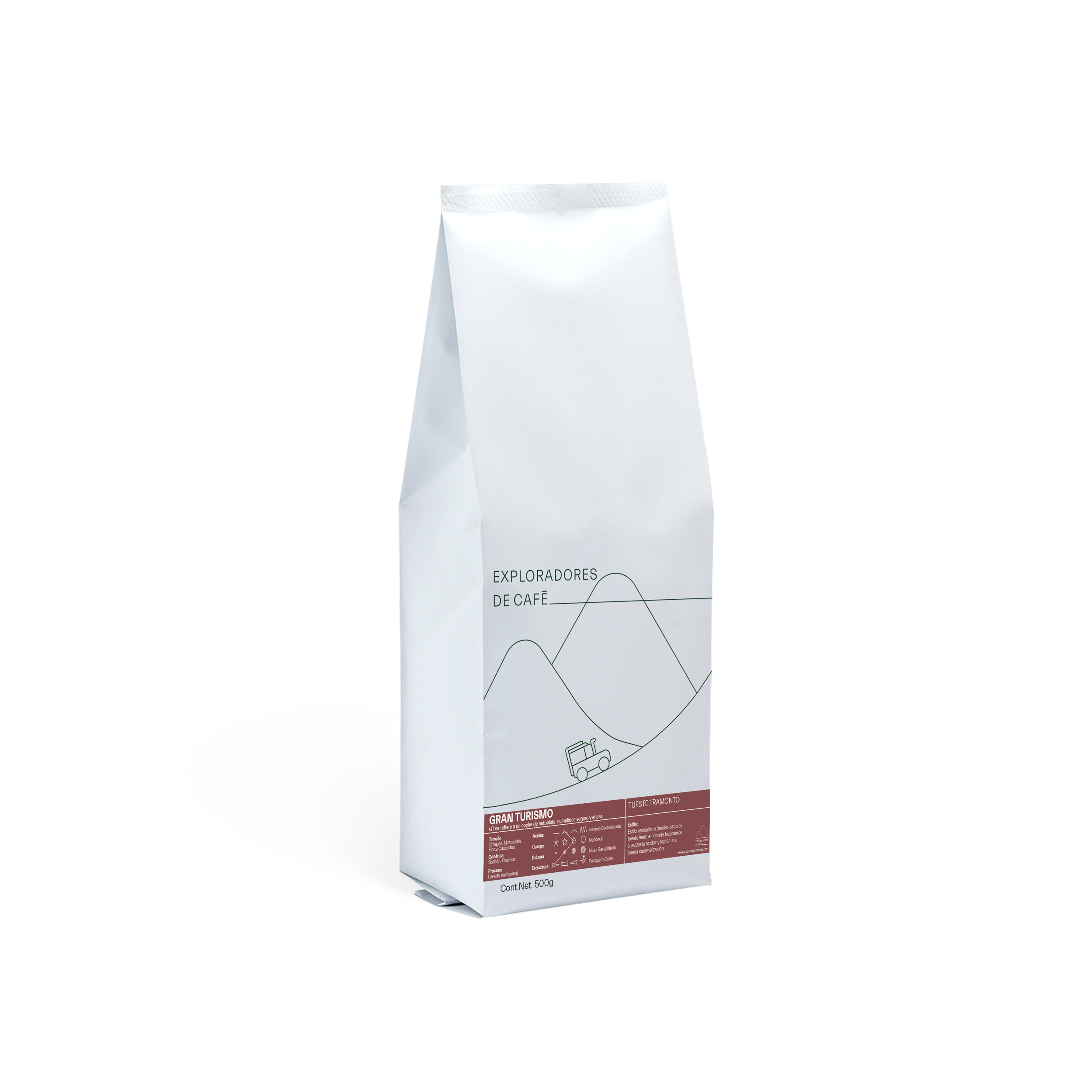 Café Orgánico Tueste Neo Italiano - Gran Turismo - Exploradores De Cafe.png
