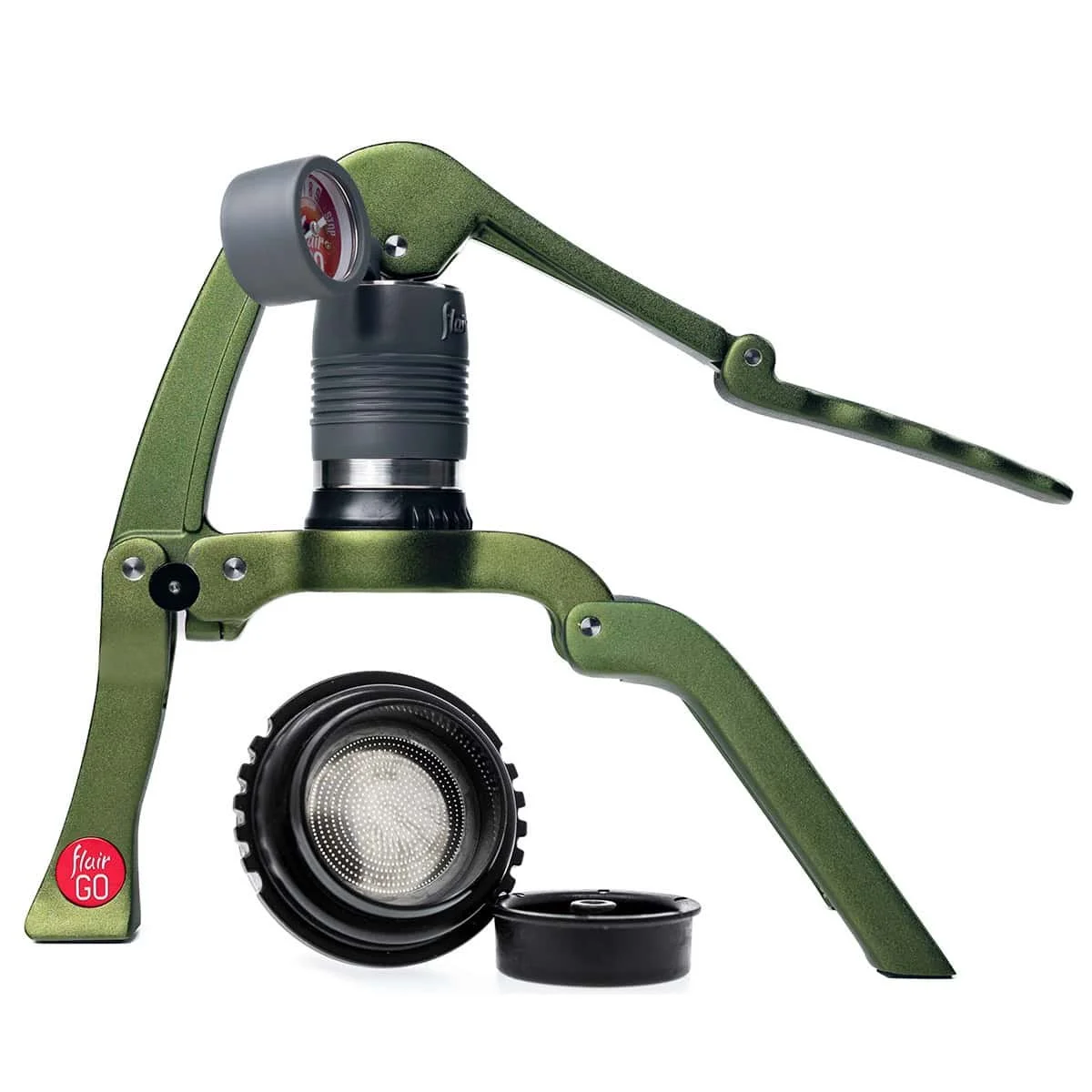 Flair GO - Cafetera De Espresso Manual, Portátil y Plegable