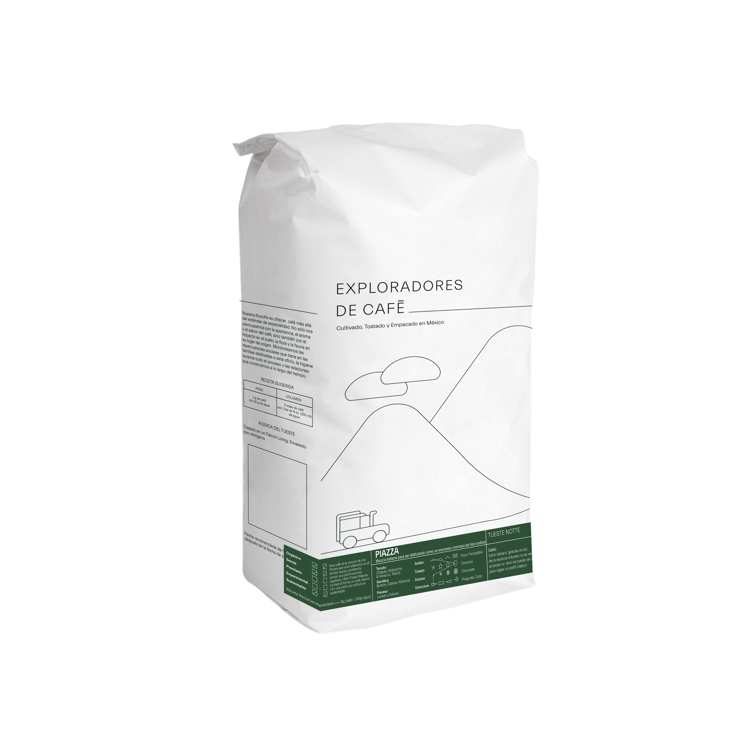 Café Orgánico Especialidad Tueste Italiano - Piazza - Exploradores De Cafe-1.png