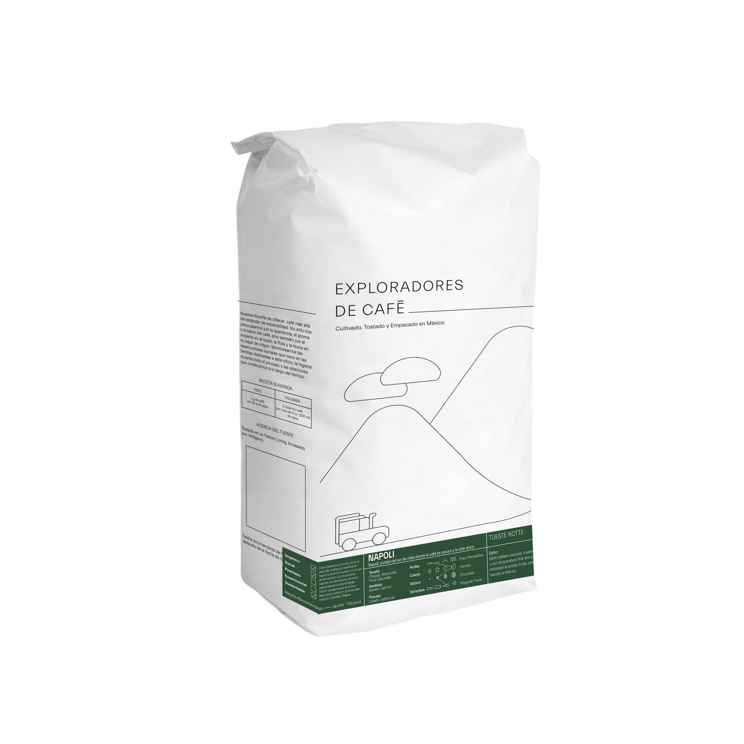 Café Orgánico Esp. Tueste Italiano Intenso - Napoli - Exploradores De Cafe-1.png
