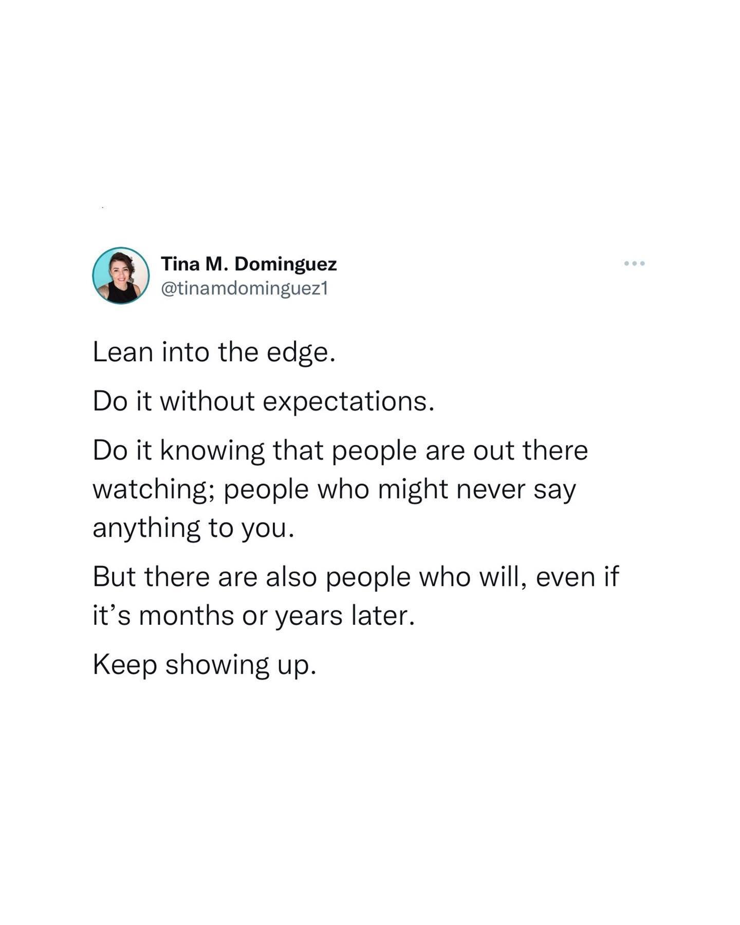 DOn&rsquo;t quIT. 🖤
.
.
.
.
#soulfulpersonalbranding #tinamdominguez #creativeconsultant