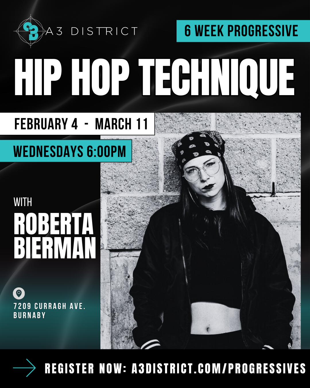 Hip Hop Technique Progressive  - WINTER 2026