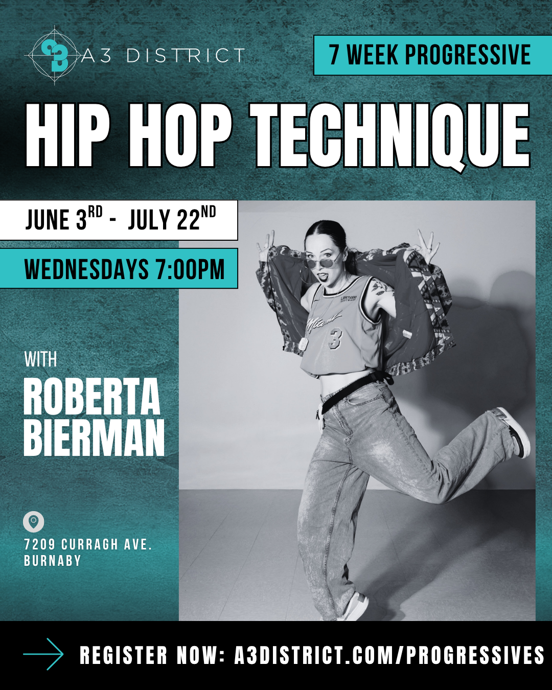 Hip Hop Technique Progressive  - SUMMER 2026