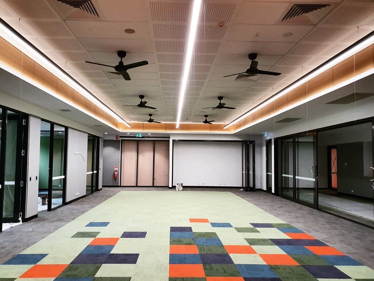 Another busy month for our team with testing &amp; commissioning and final touches to Stage 1 of St Edmunds College Redevelopment project with @rohriggroup 

-

-

#sydney #construction #building #electriciansydney #contractor #nswconstruction #comme