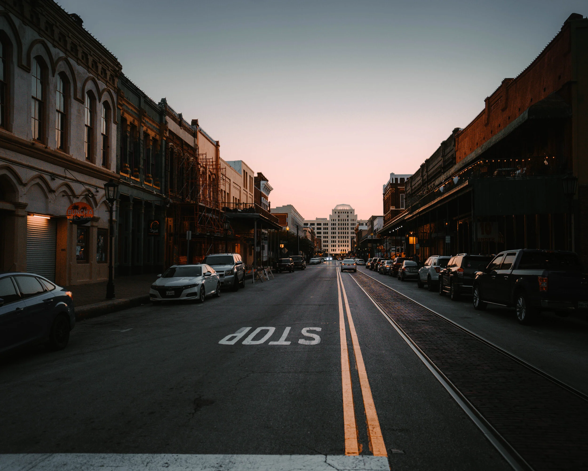 Downtown Galveston, Texas