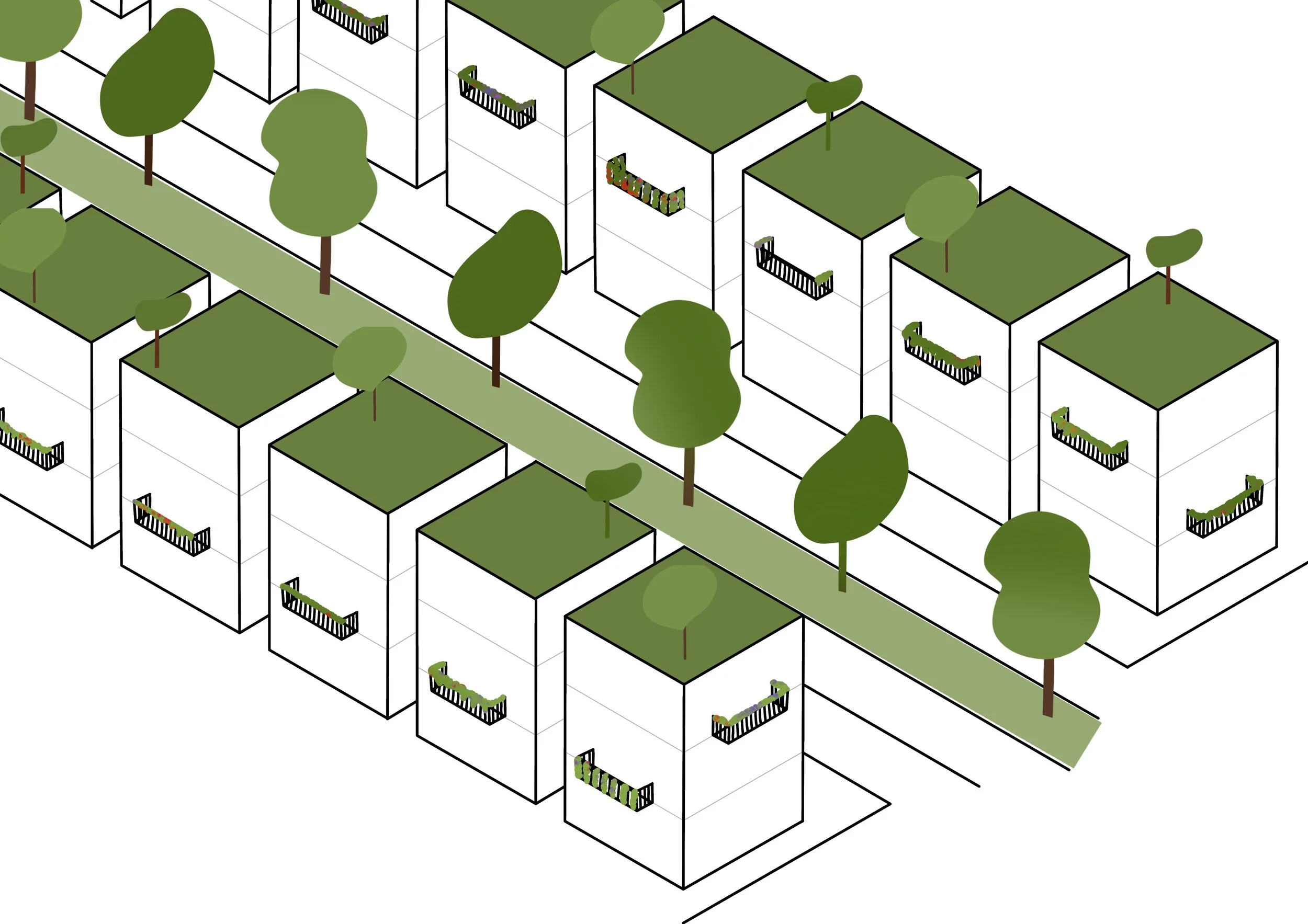 50 dpha housing visualisation