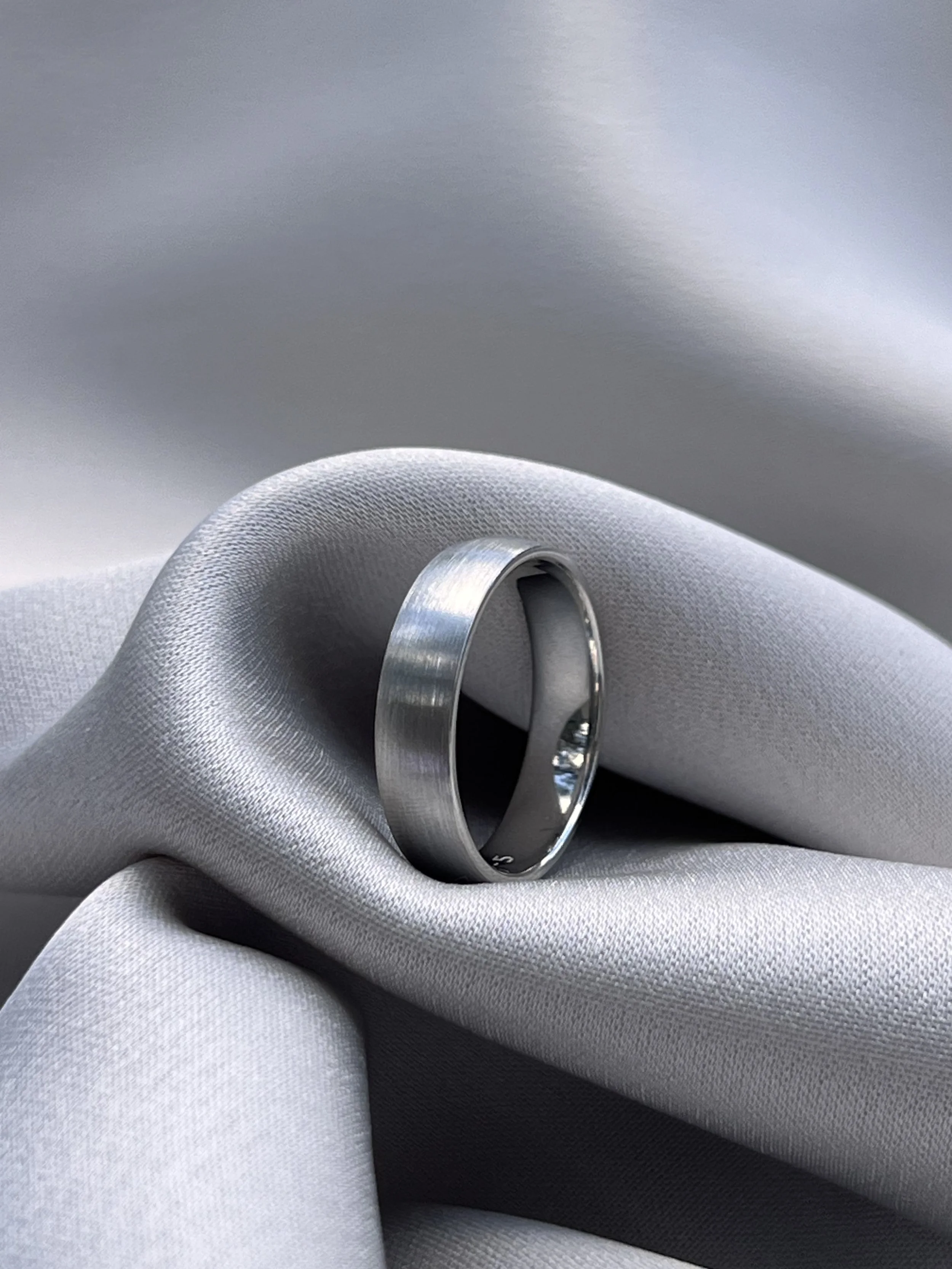 Wedding ring, 2024
18ct white gold