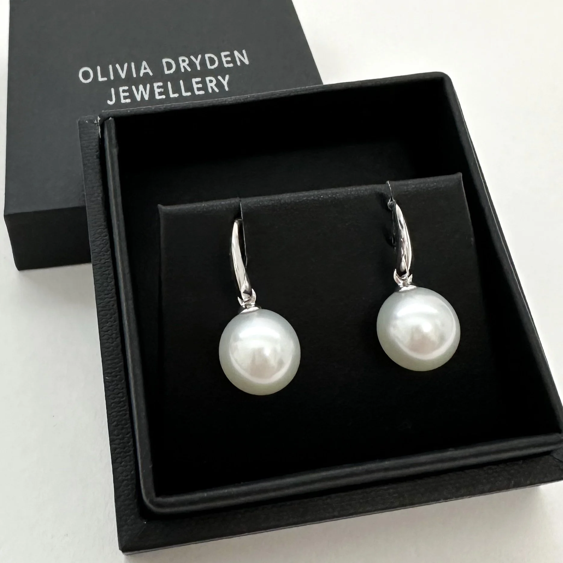 South Sea pearl earrings, 2023
9ct white gold
