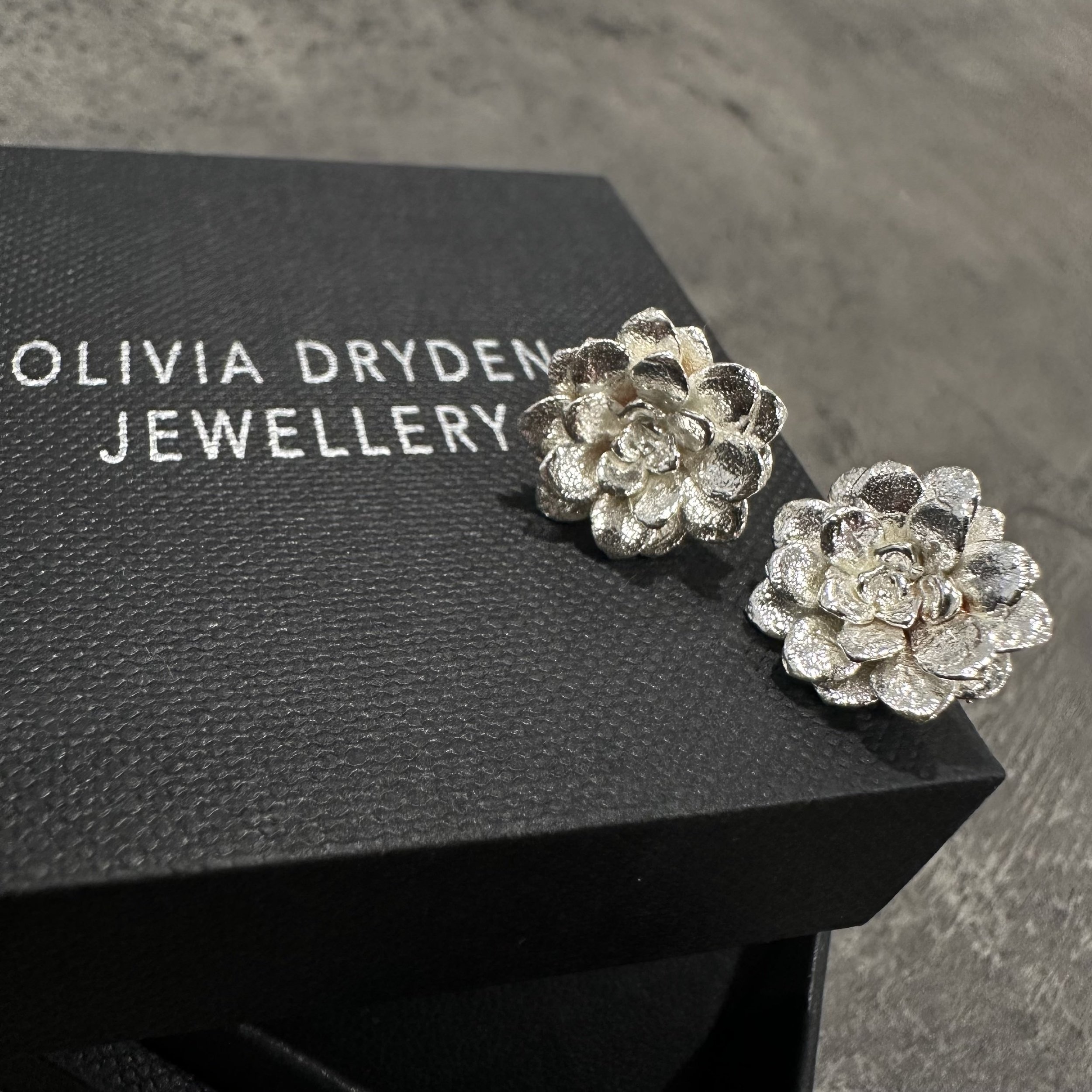 Small Succulent Studs