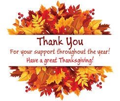 Thank You for Your Support!