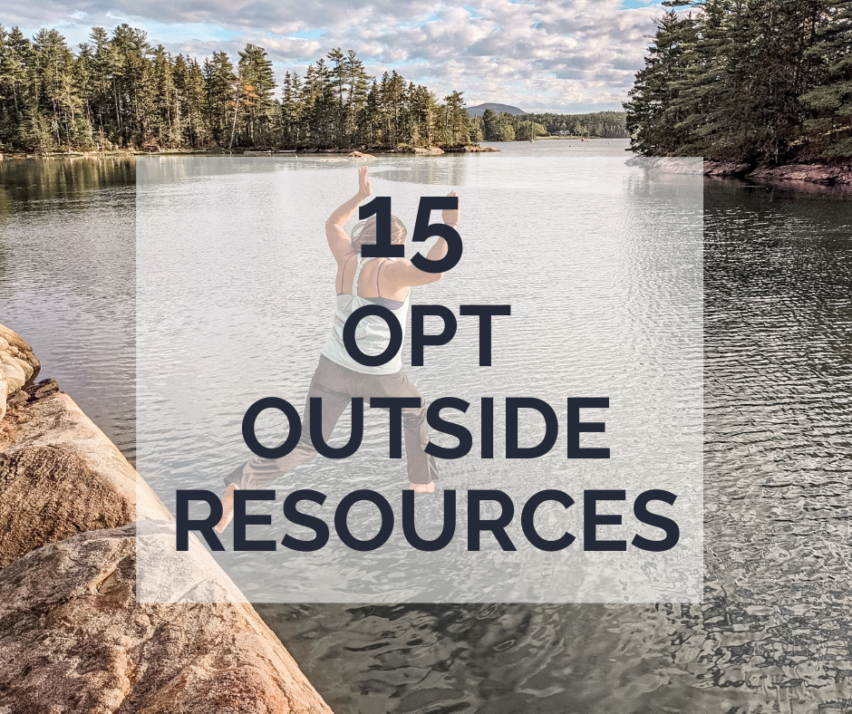 Resources for opting outside — Togetherness Redefined