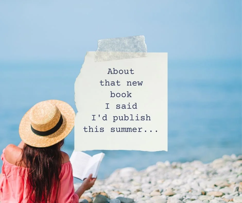 About that new book I said I'd publish this summer